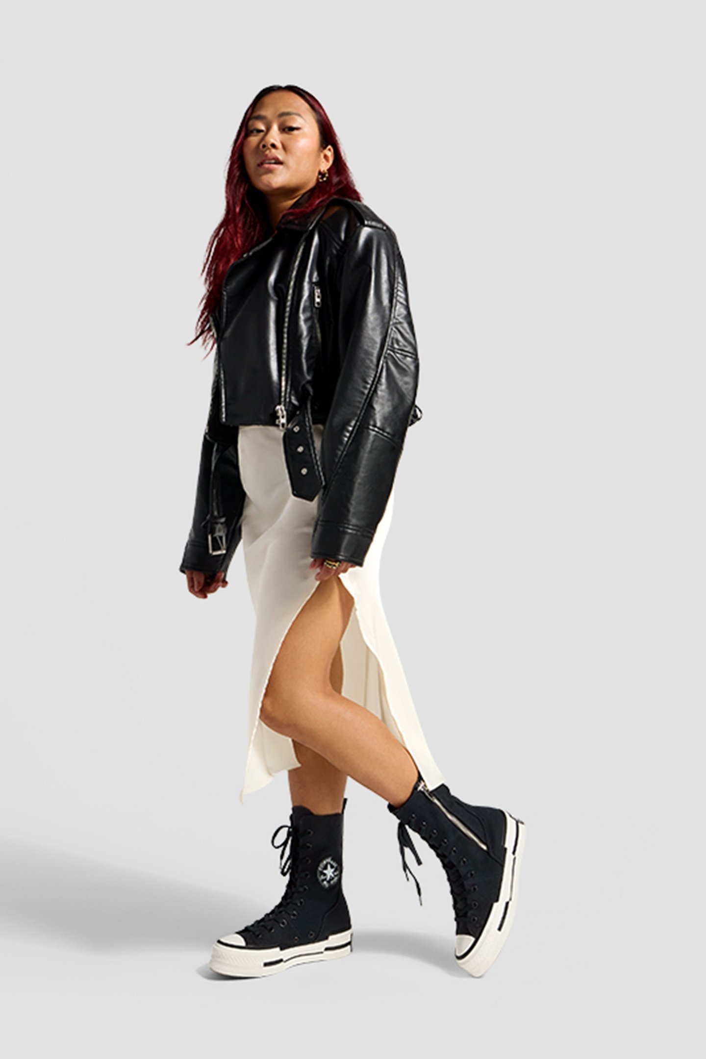 CHUCK 70 PLUS XHI BLACK/WHITE/EGRET 2