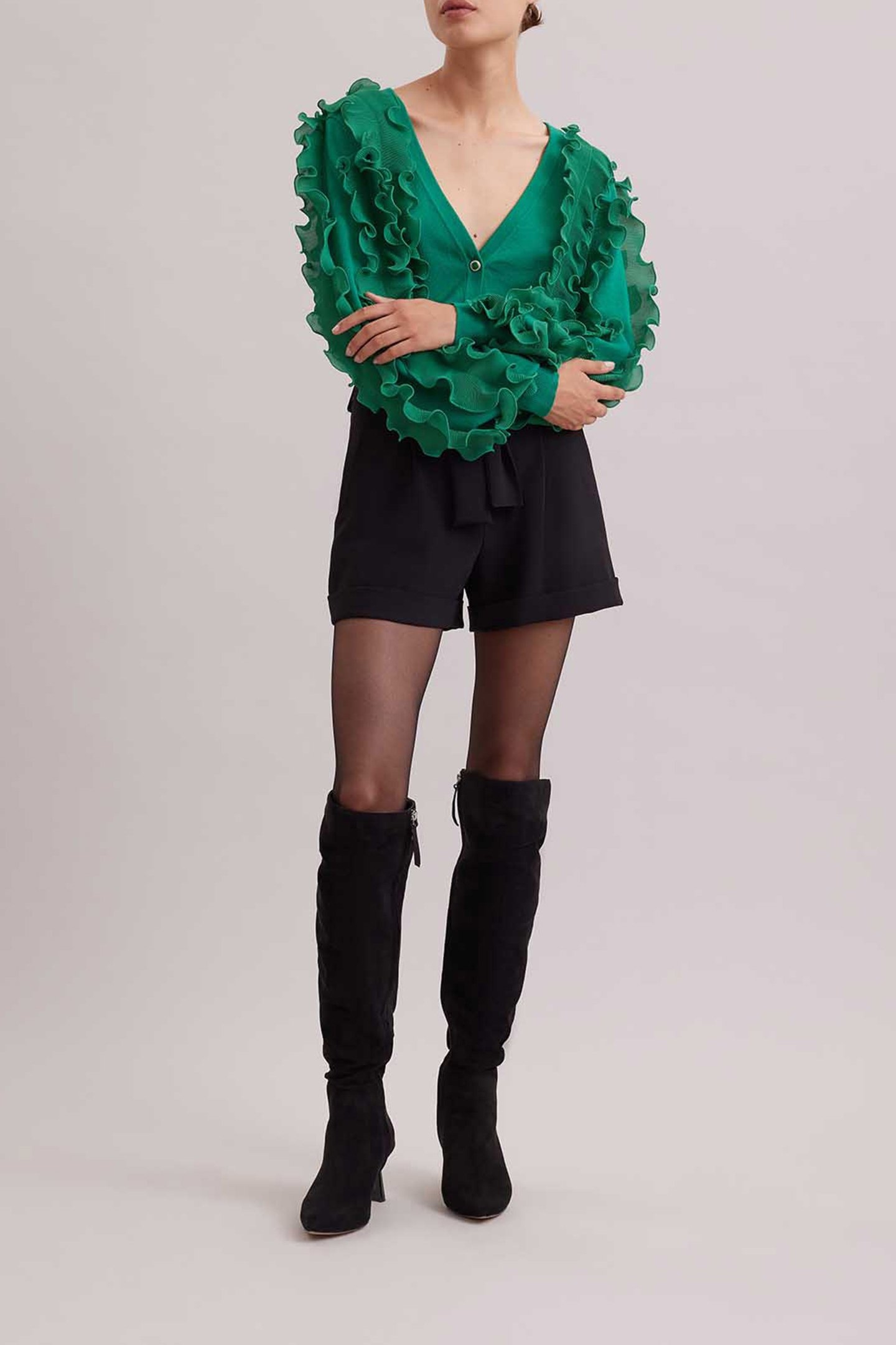 CILINE CARDIGAN MINT 5