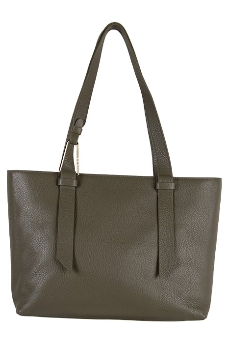GRAINED LEATHER TOTE BAG 3