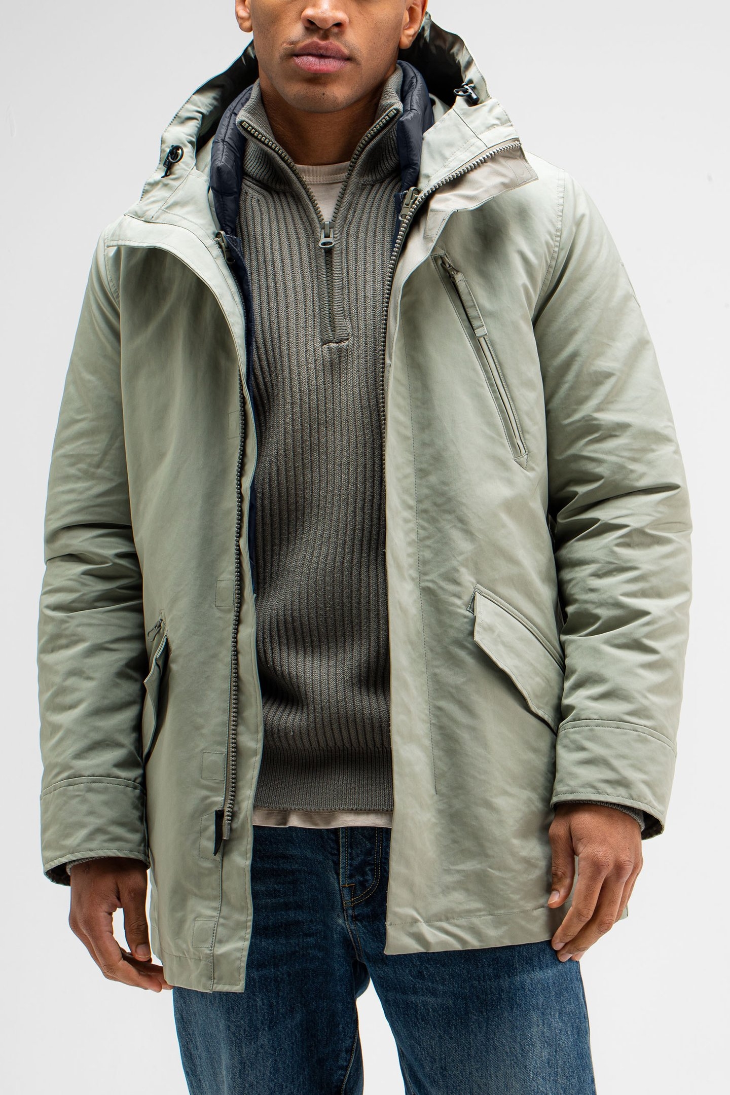 GALENA MK.2 3IN1 JACKET GRANITE GREEN 1