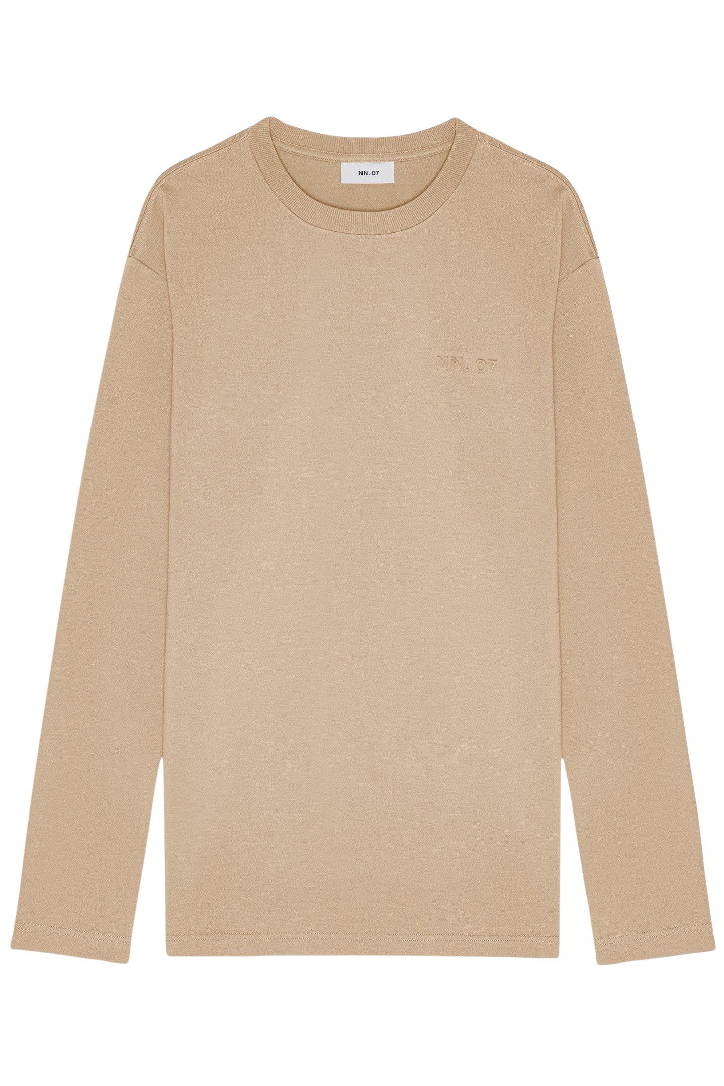 NAT LS LOGO TEE 3457 TIMBER WOLF 1