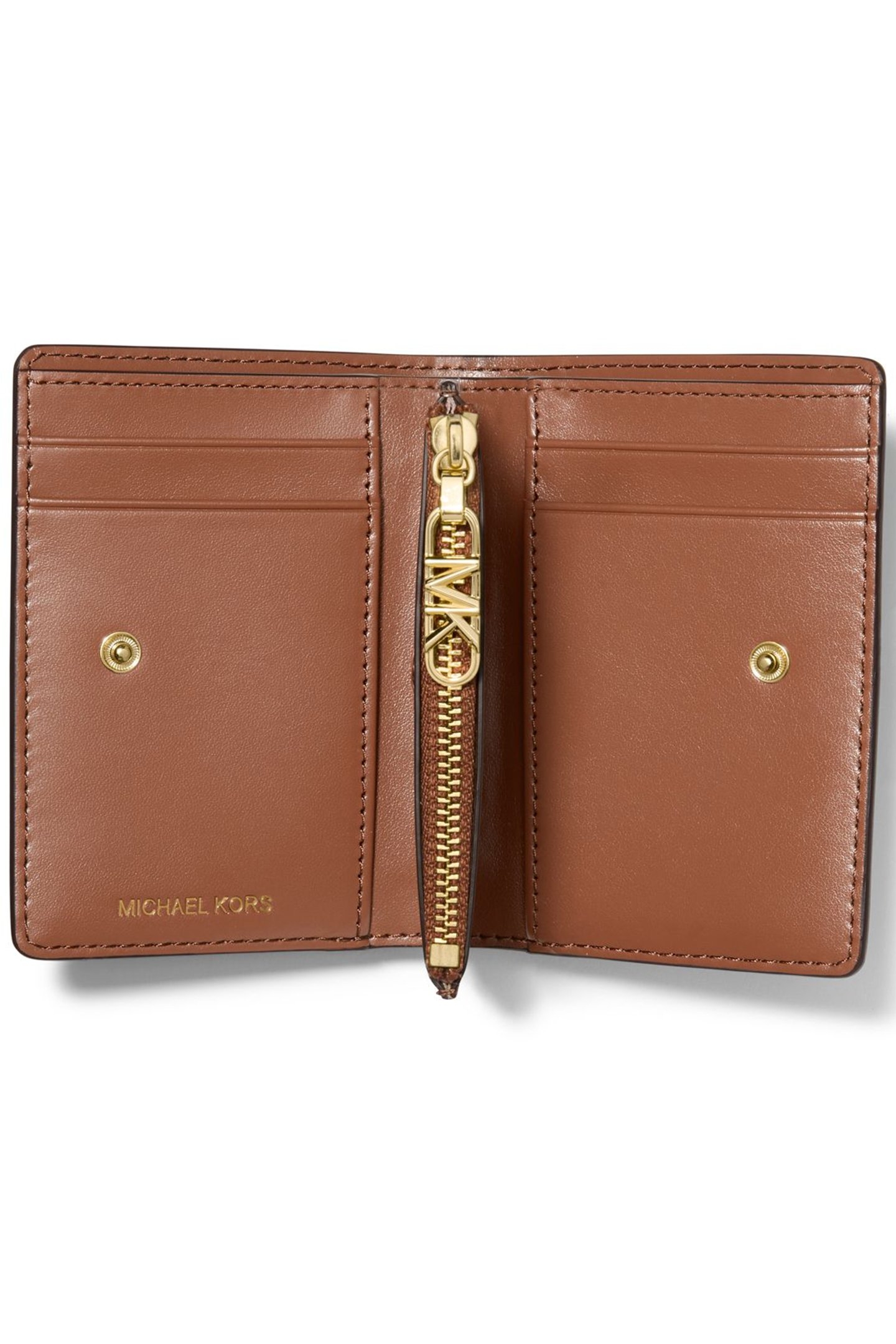 BROWN PRINTED WALLET 3