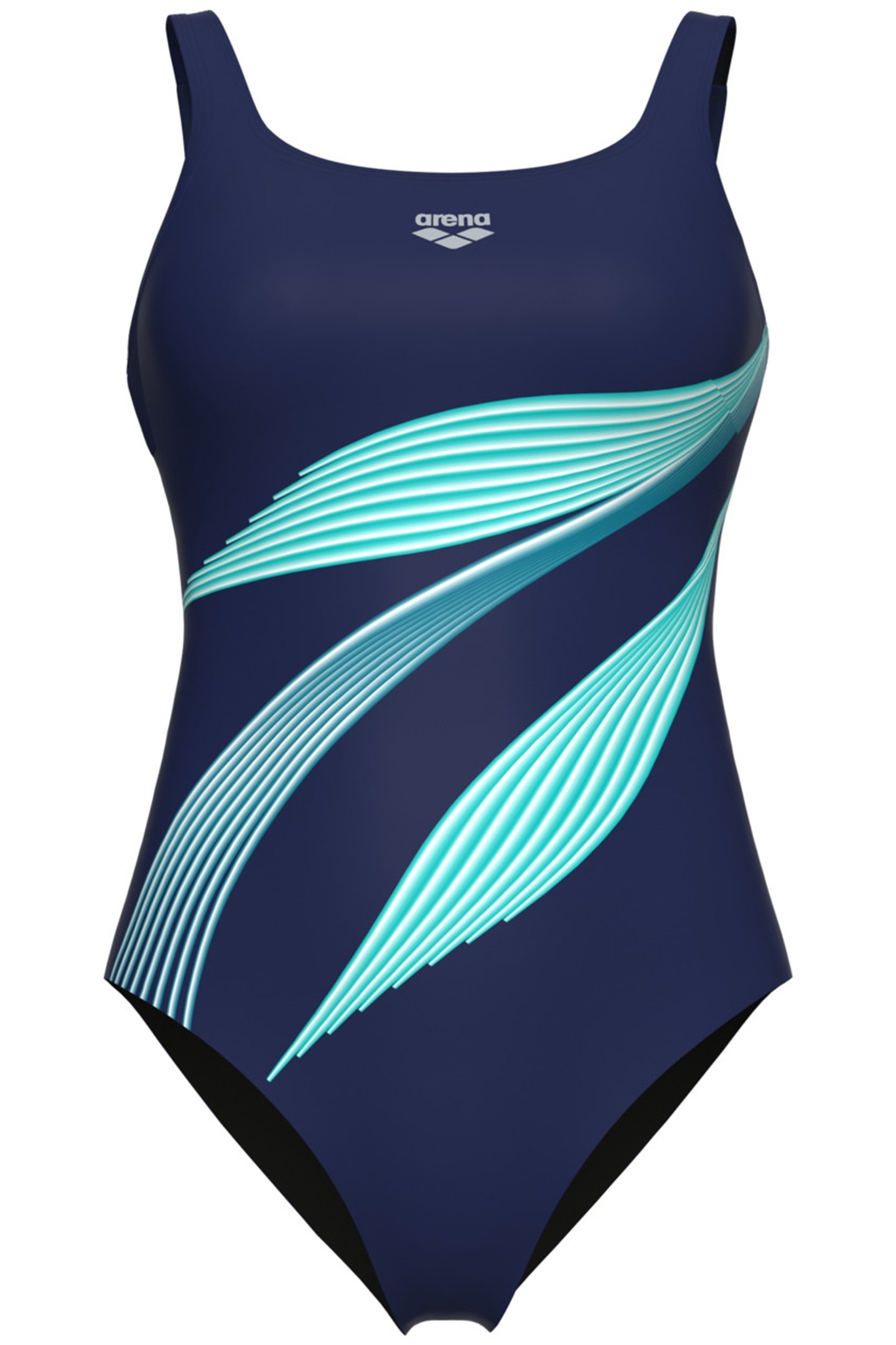 WOMEN'S ARENA SWIMSUIT ROSALBA U BACK C NAVY NAVY MULTI 4