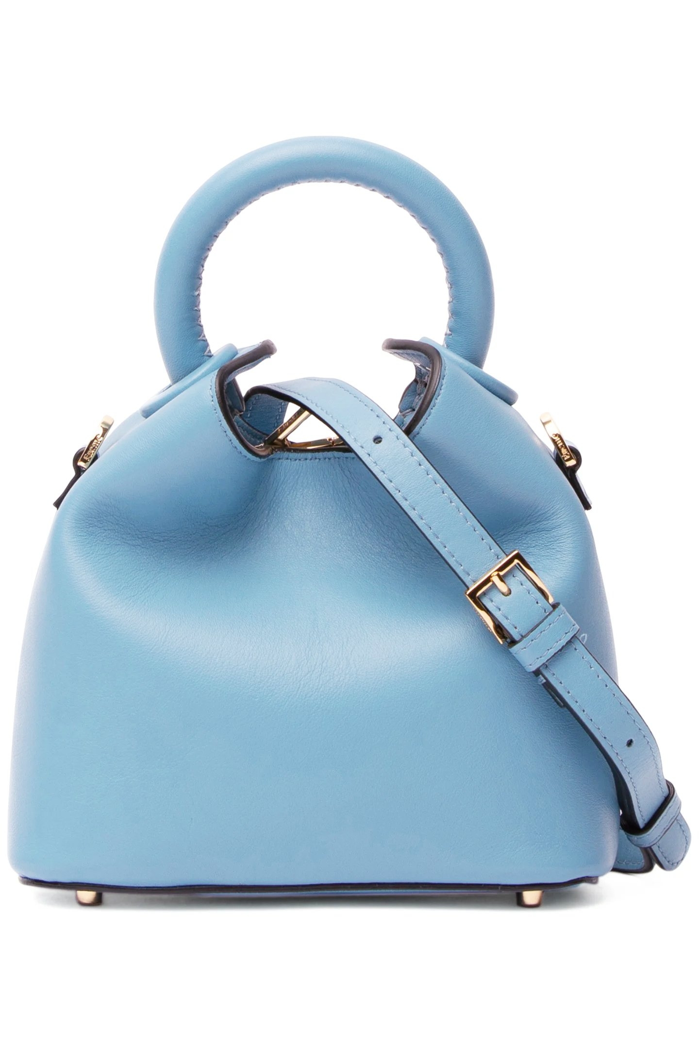 MADELEINE LEATHER BLUE/BLACK BORDERS 2