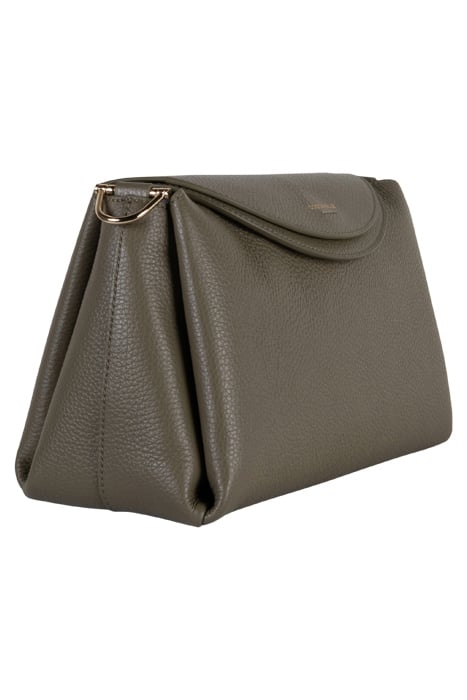 GRAINED LEATHER SHOULDER BAG 4