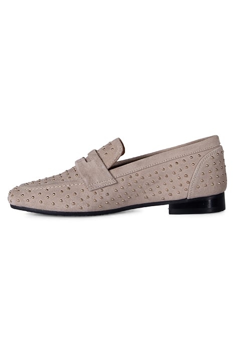 LEATHER STUDDED LOAFER DUNE 3