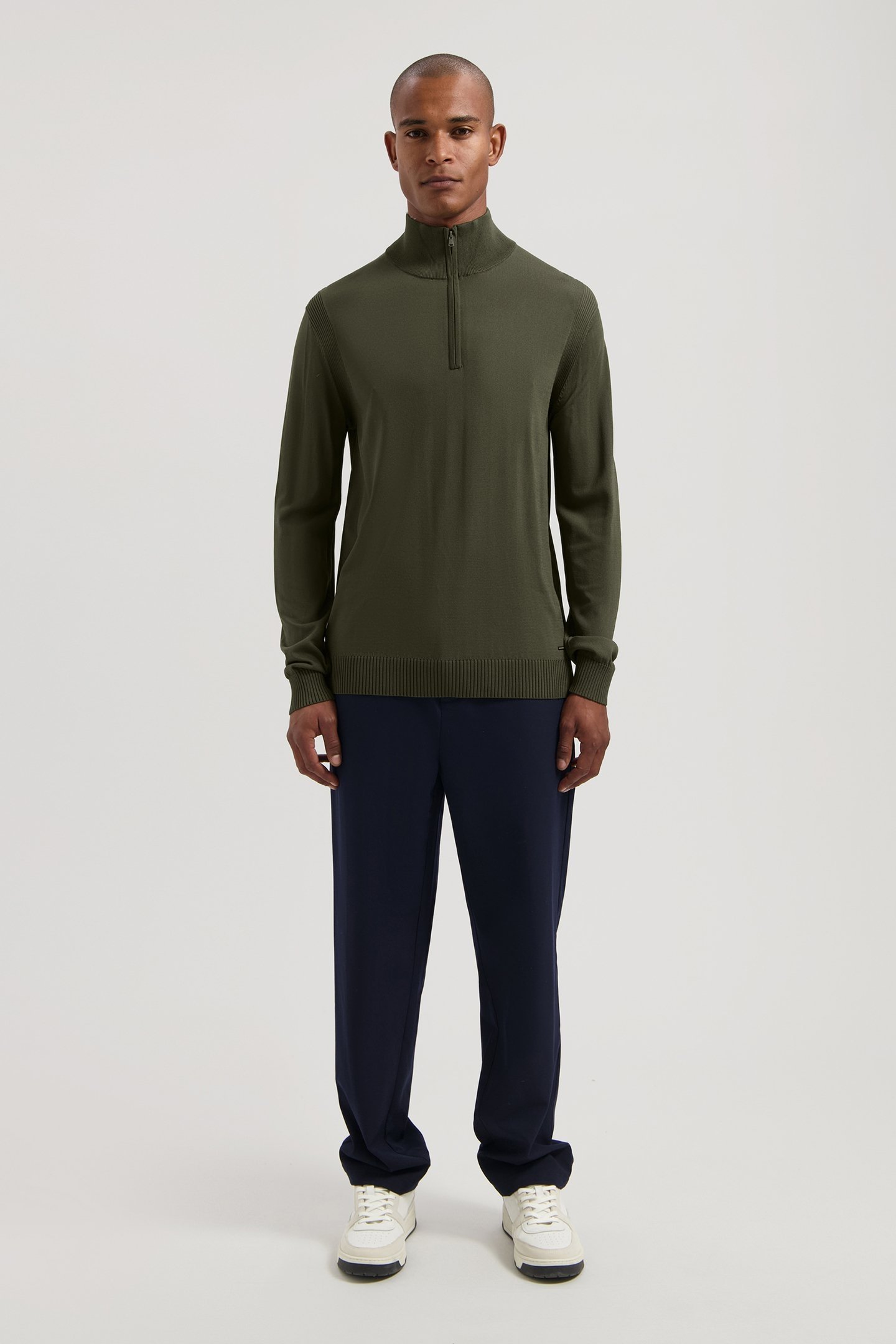 DS_TECH KNIT SKIPPER ARMY GREEN 3