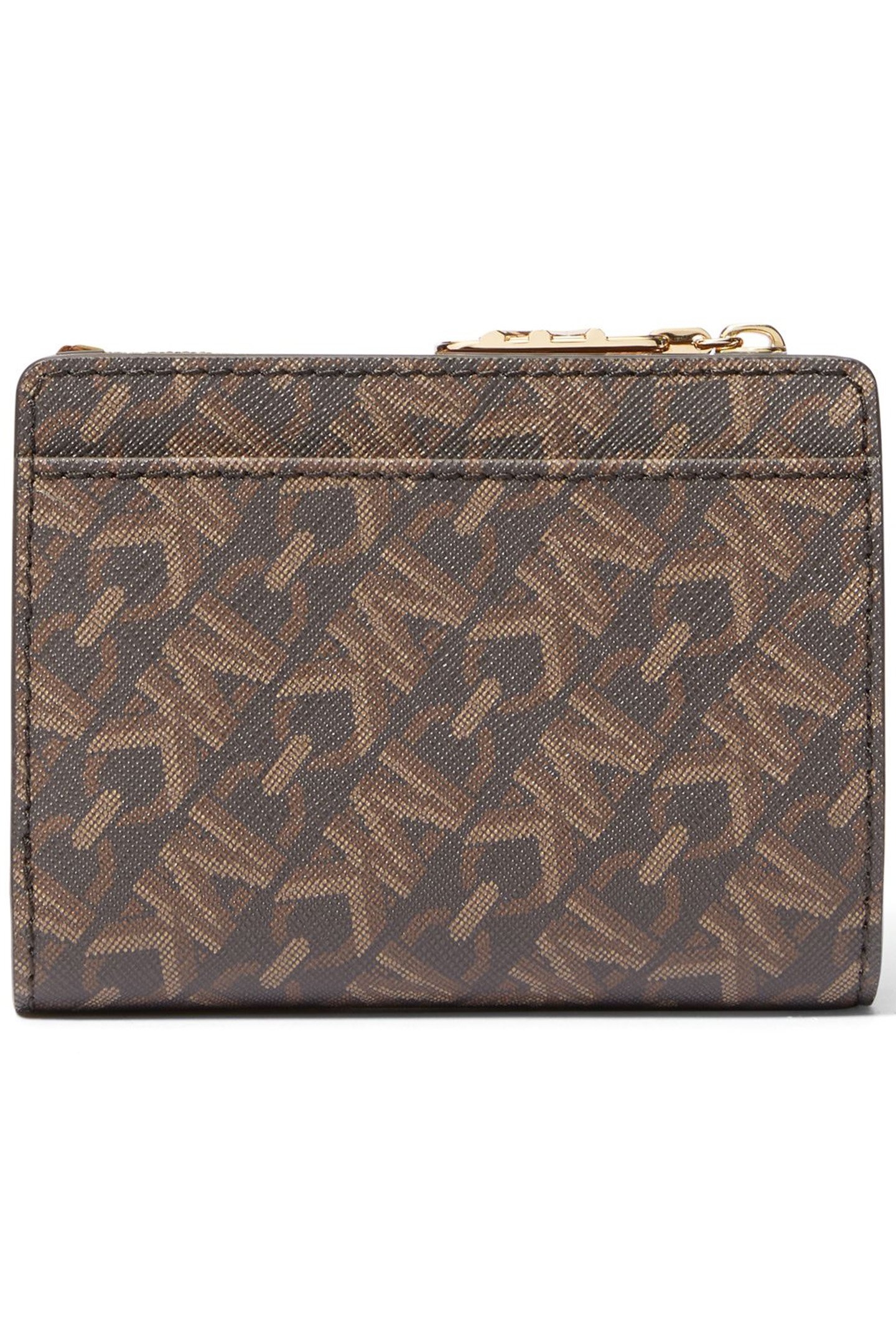 BROWN PRINTED WALLET 2