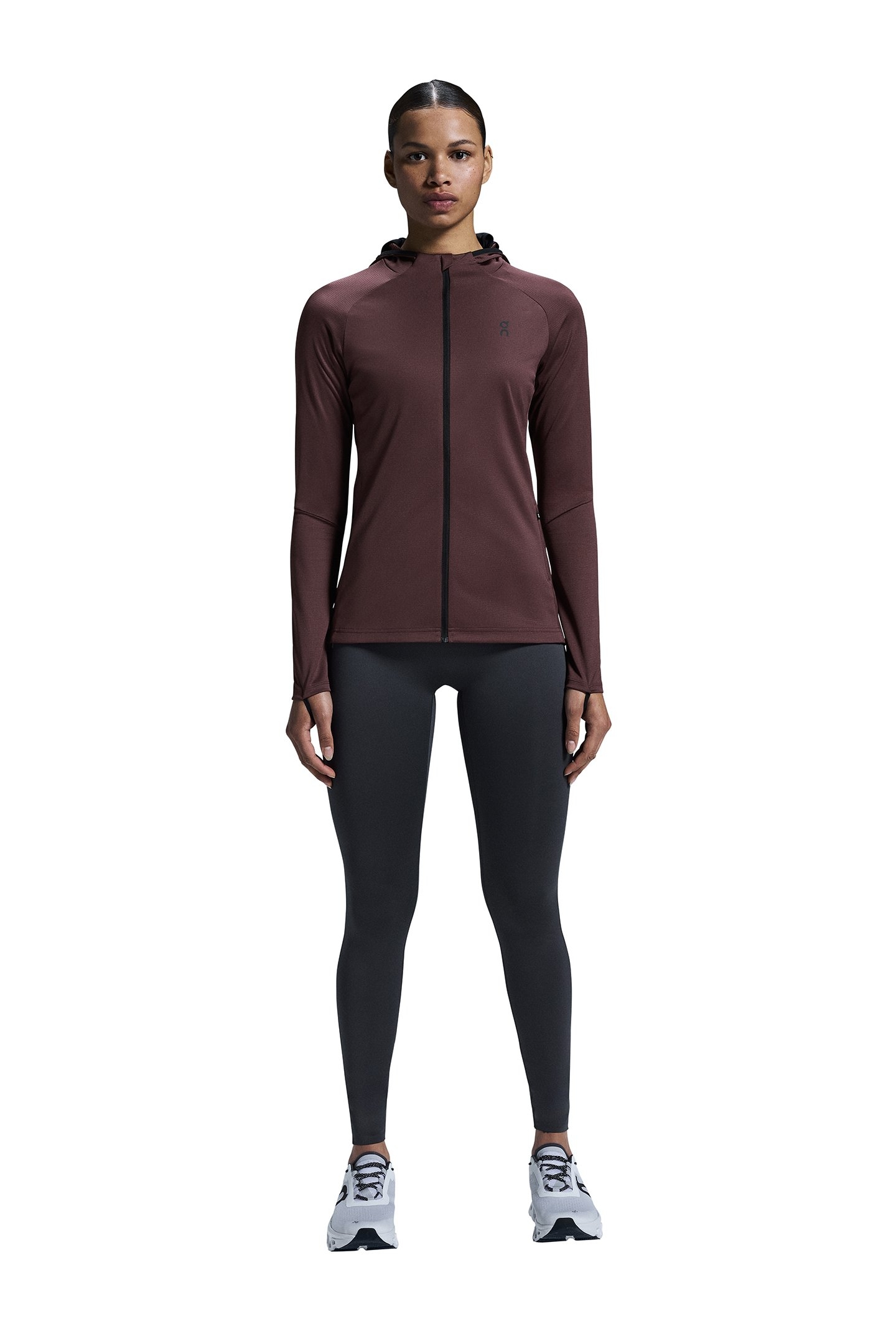 CLIMATE ZIP HOODIE MULBERRY 2