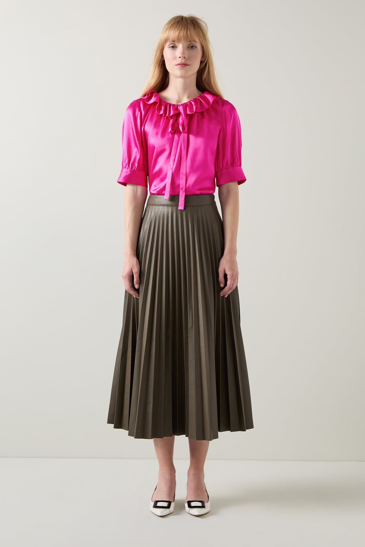 TW COCO FLORA BLOUSE PINK 2