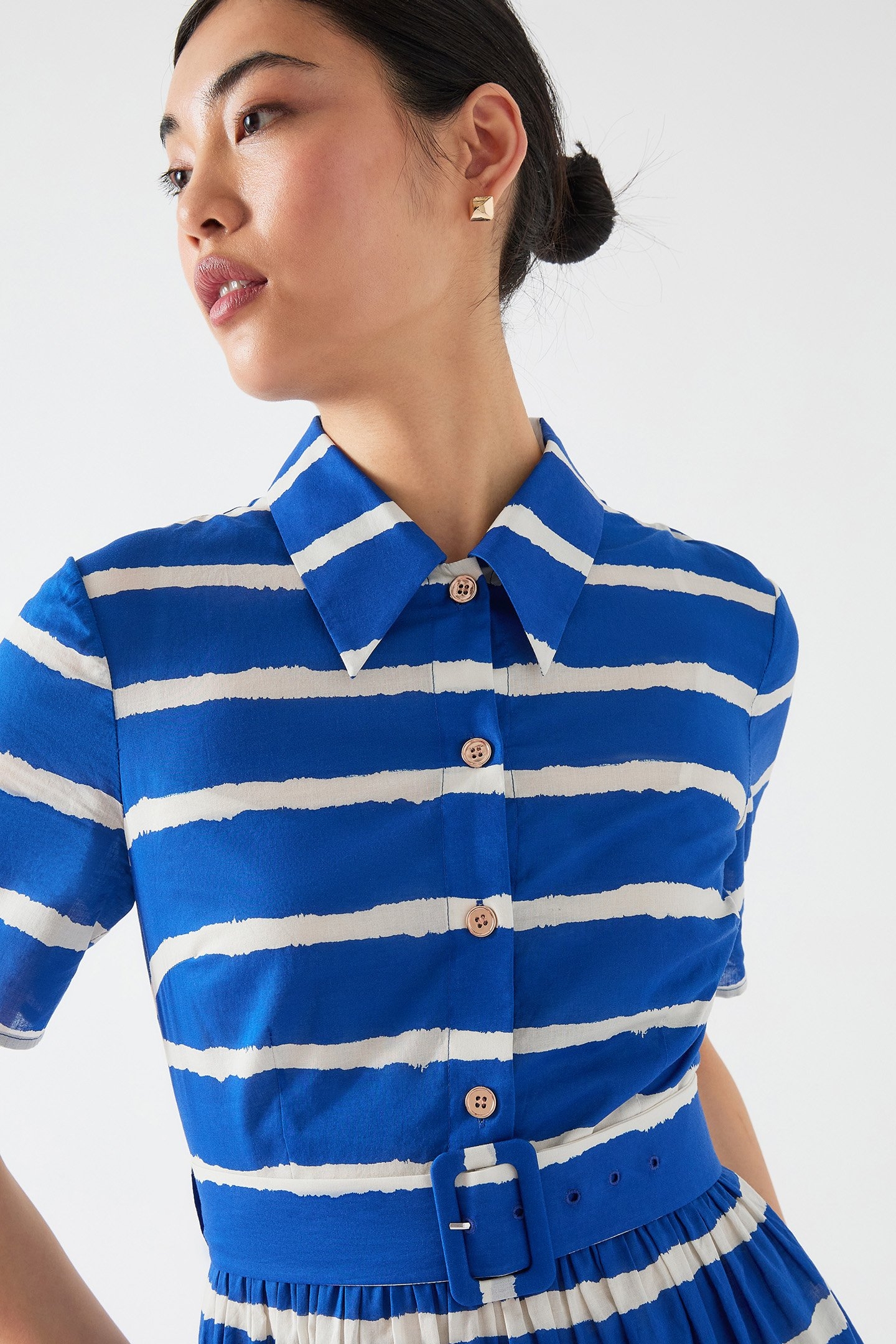 DR BRIELLE TIE DYE DRESS BLUE 4