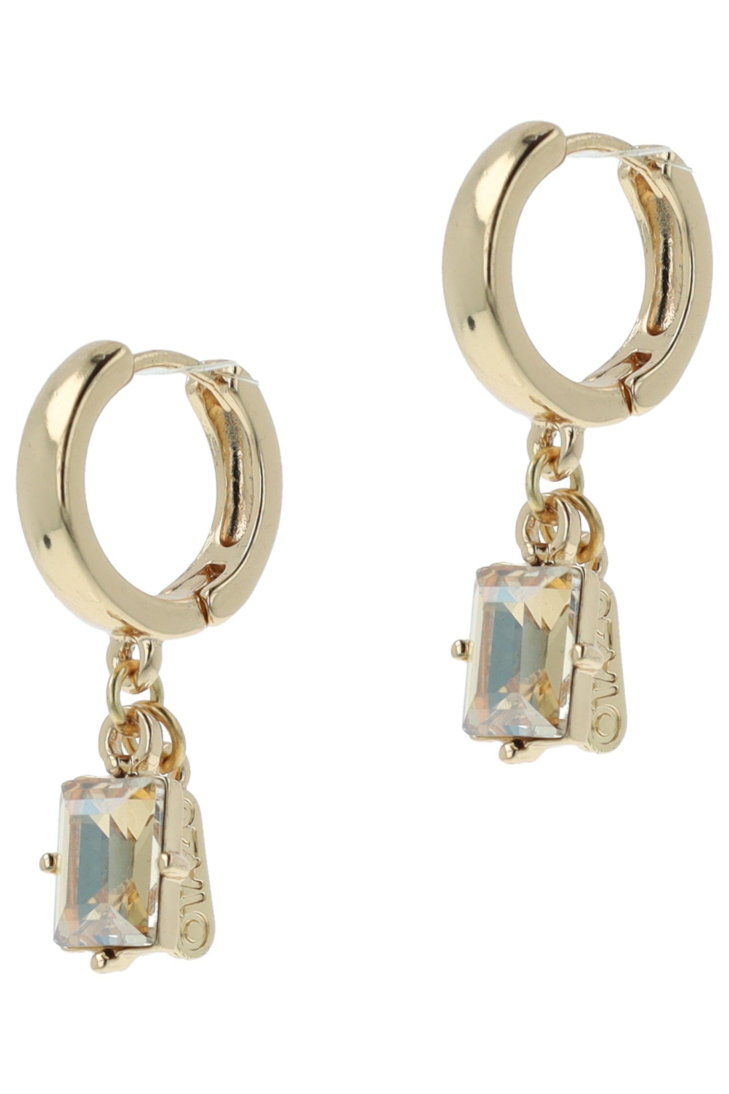 CRYSTAL SQUARE EARRINGS 1