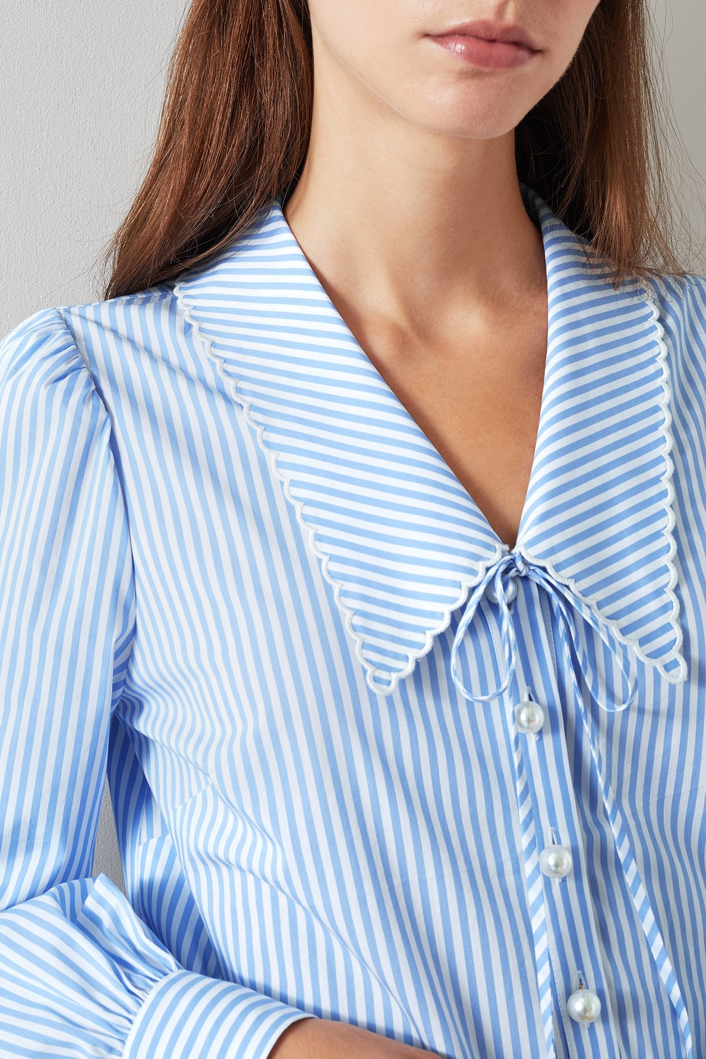 TW BEECHAM - STRIPED BLOU BLUE/WHITE 4