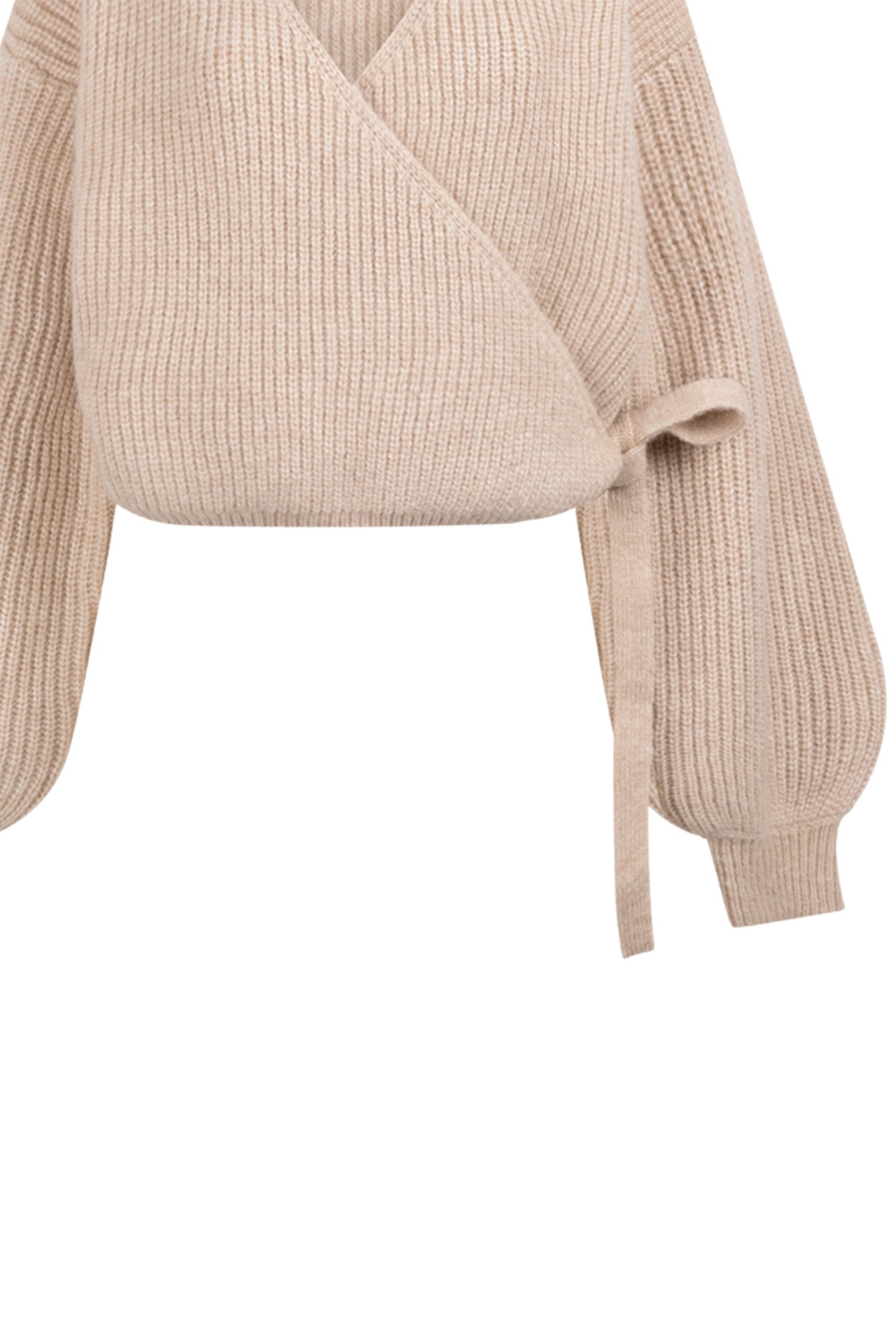 ABBY KNITTED CARDIGAN LONG SLEEVE SEMOLINA 4