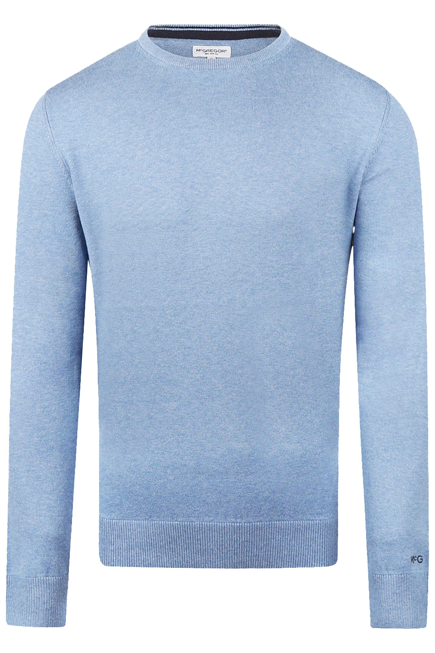C-NECK SWEATER ICE BLUE 4