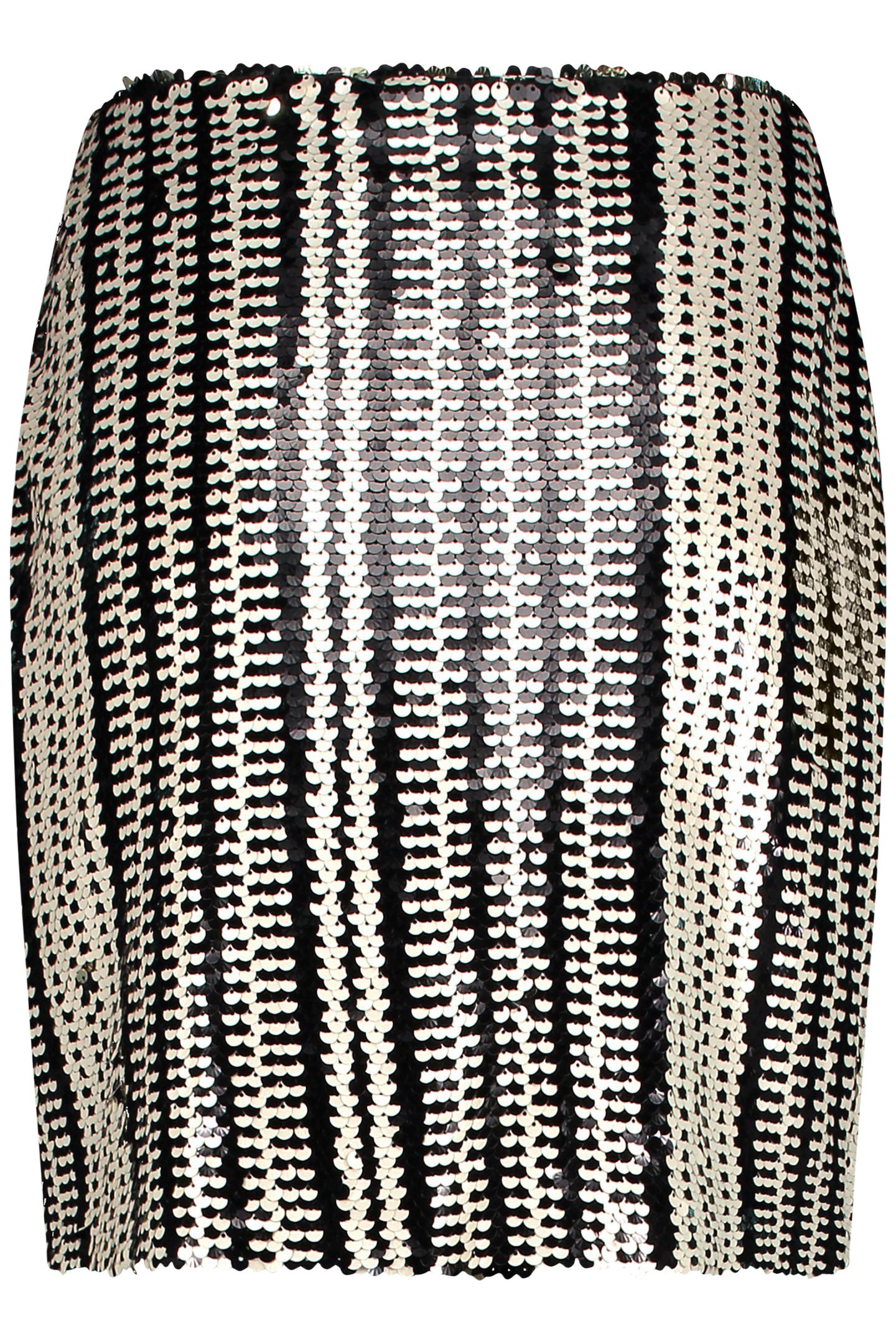 SINARA - PARTY SKIRTS BLACK/ WHITE 4