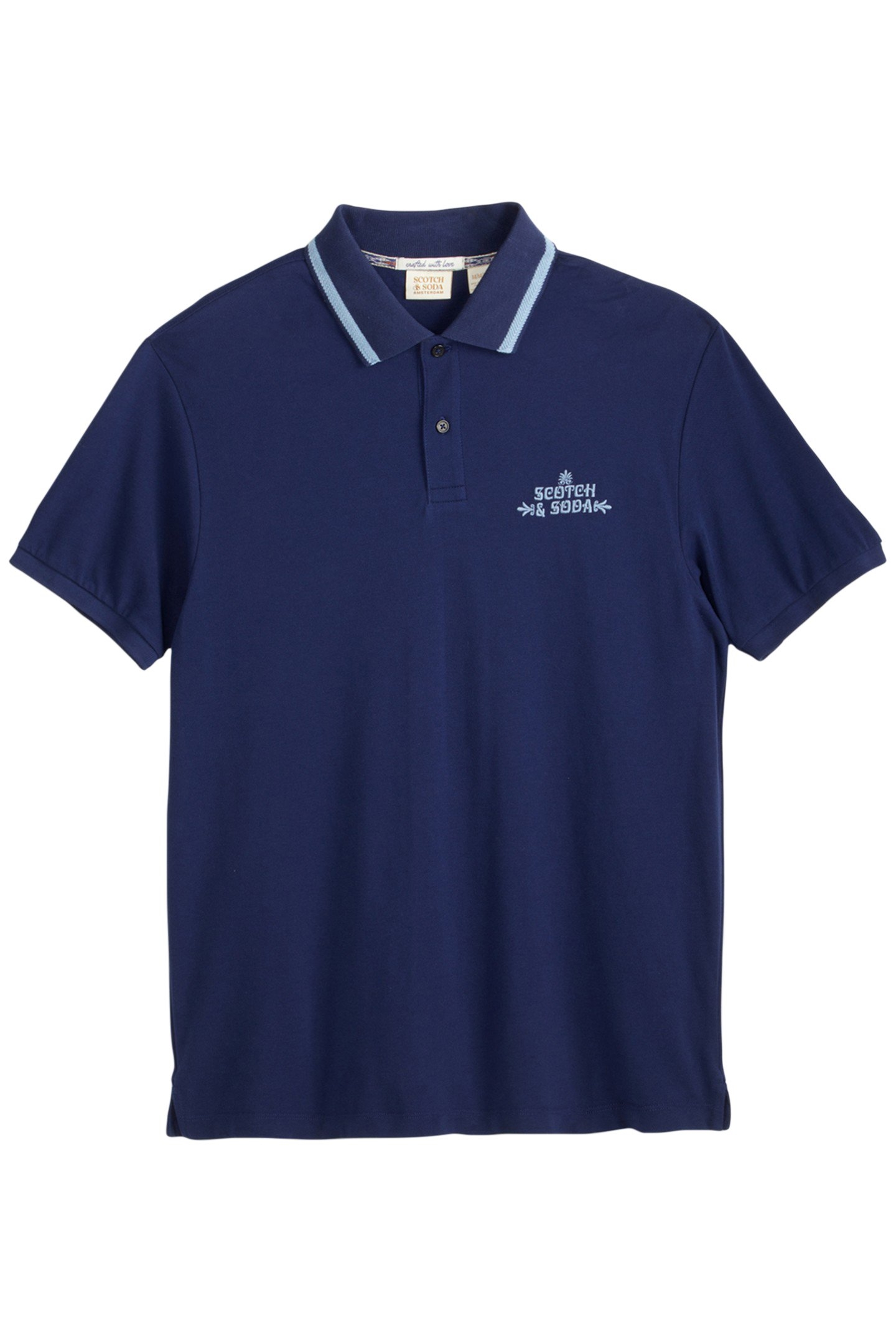 PIQUE SS POLO NAVY COMBO 1