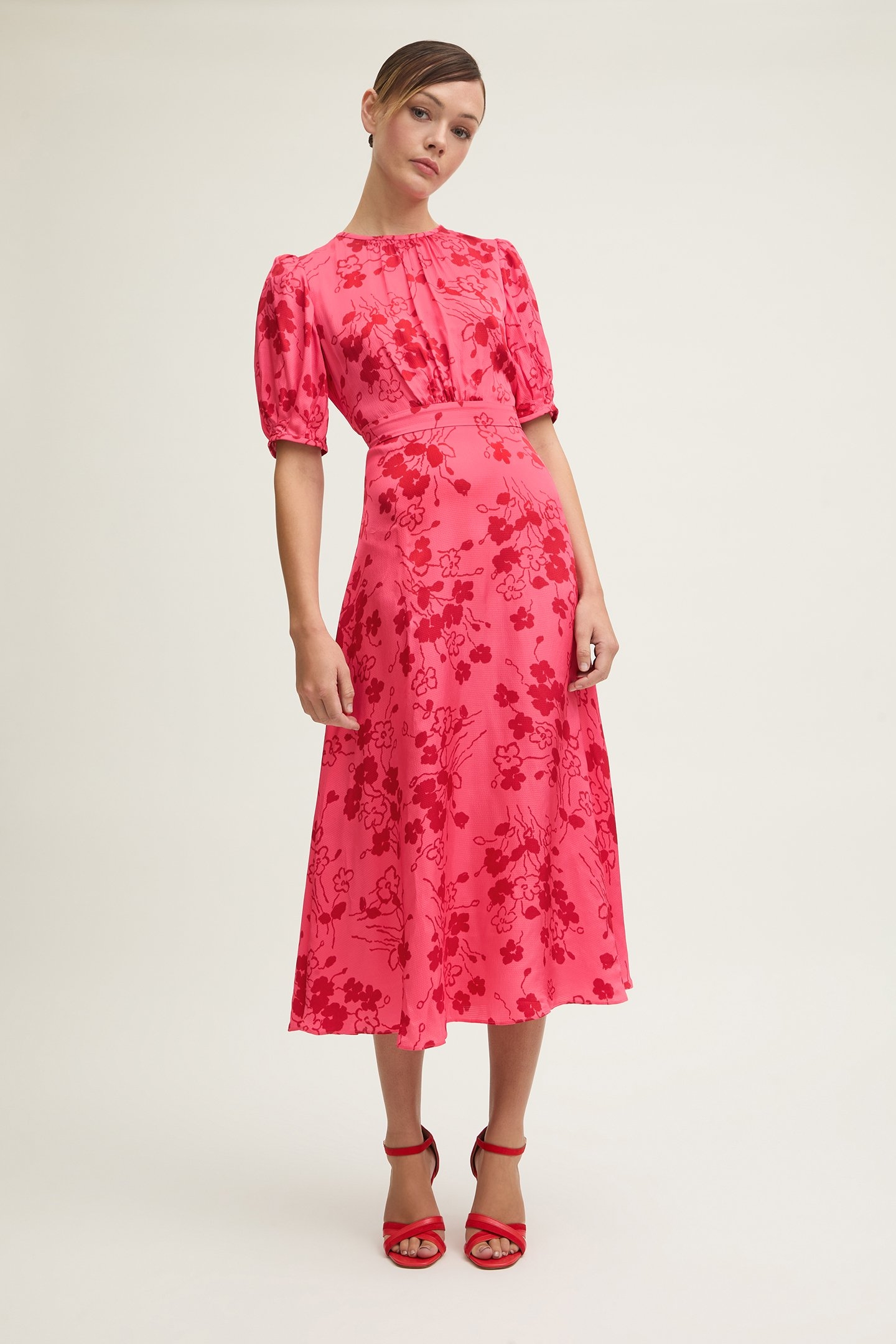 DR JEM TEA DRESS PINK 4