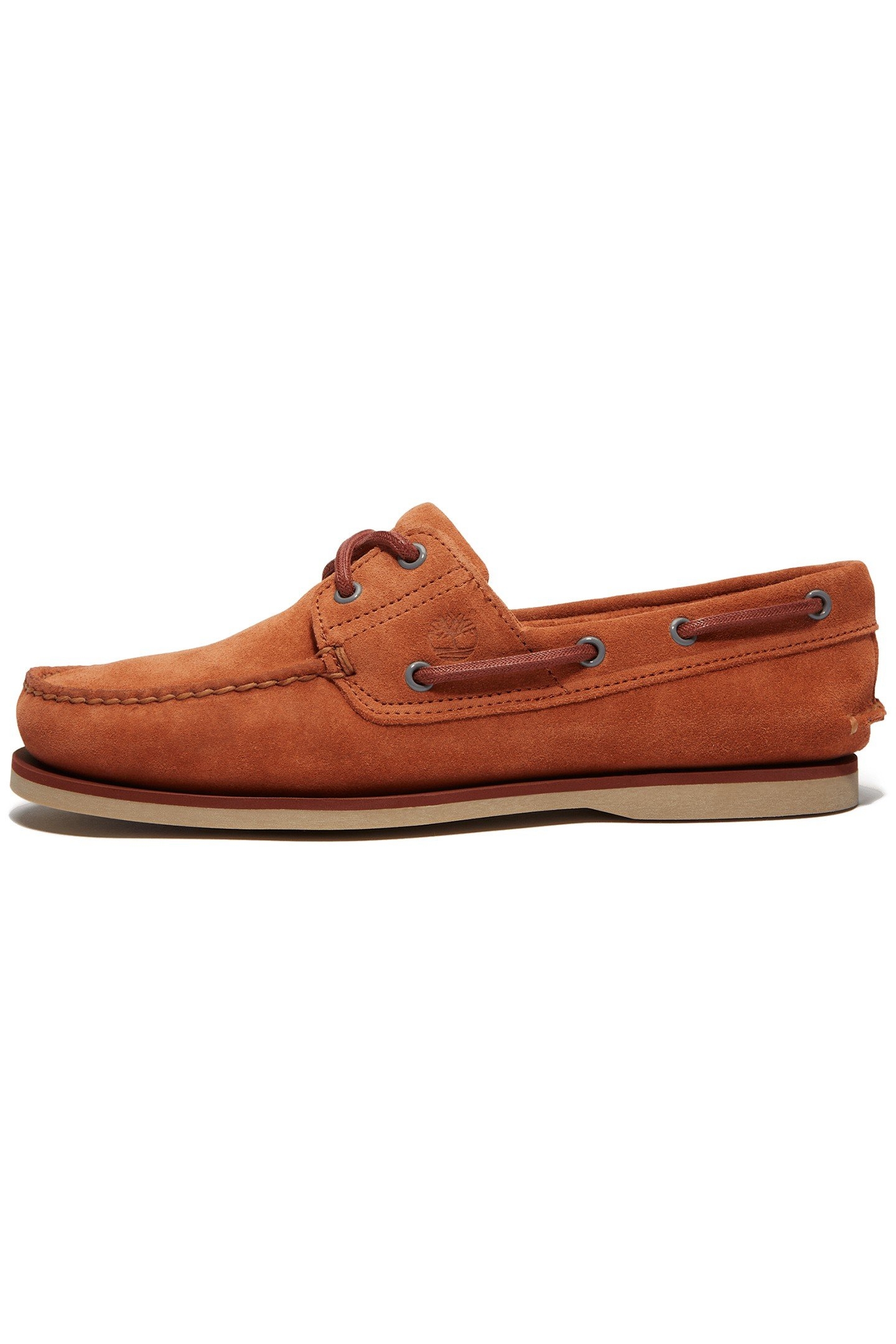 CLASSIC BOAT BOAT SHOE RUST SUEDE 8