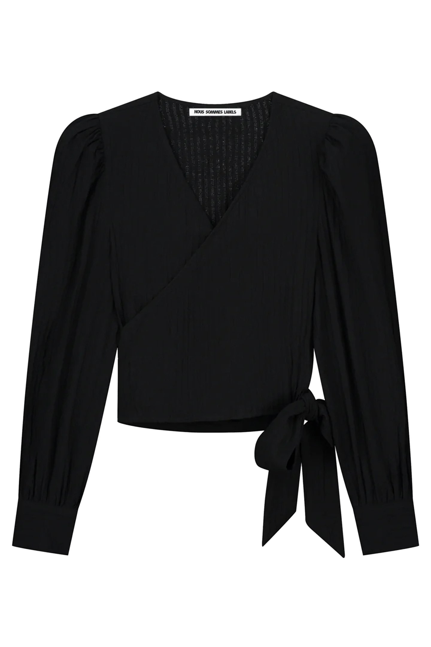 NOUS SOMMES LABELS – HANNIE TOP BLACK 3