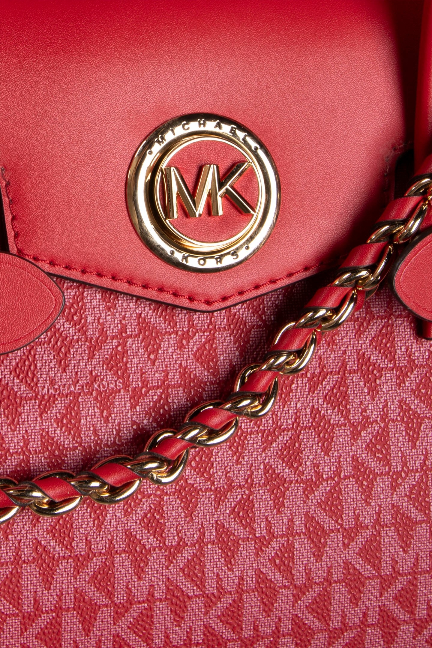 SM FLAP SATCHEL CRIMSON 5