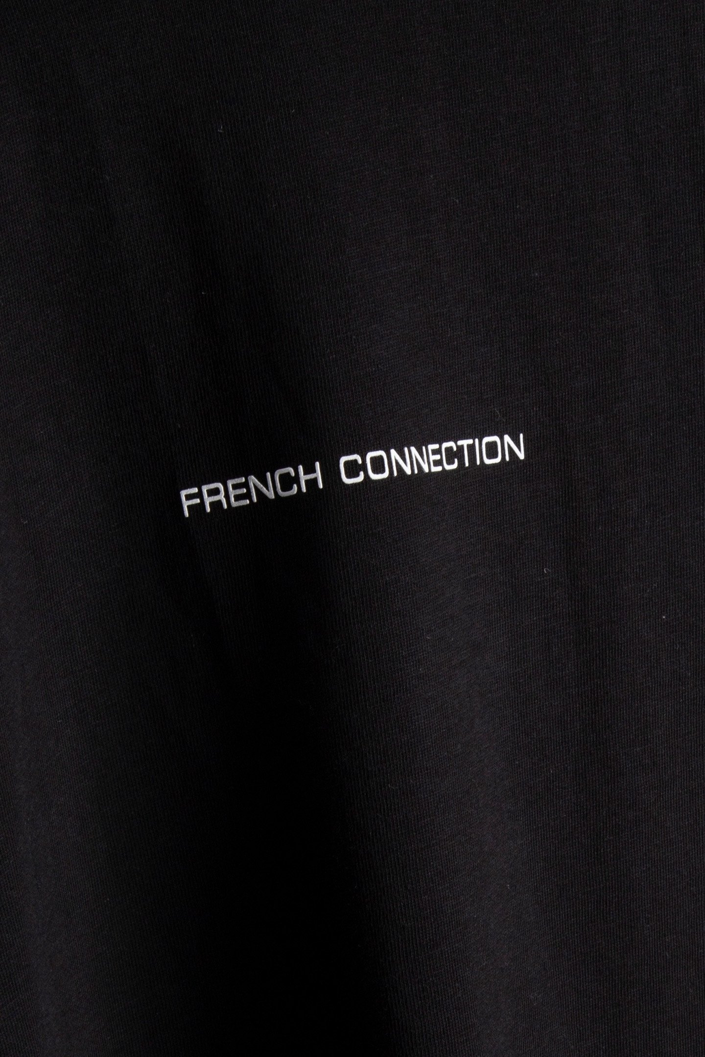 FRENCH CONNECTION TEE BLACK/WHITE 4