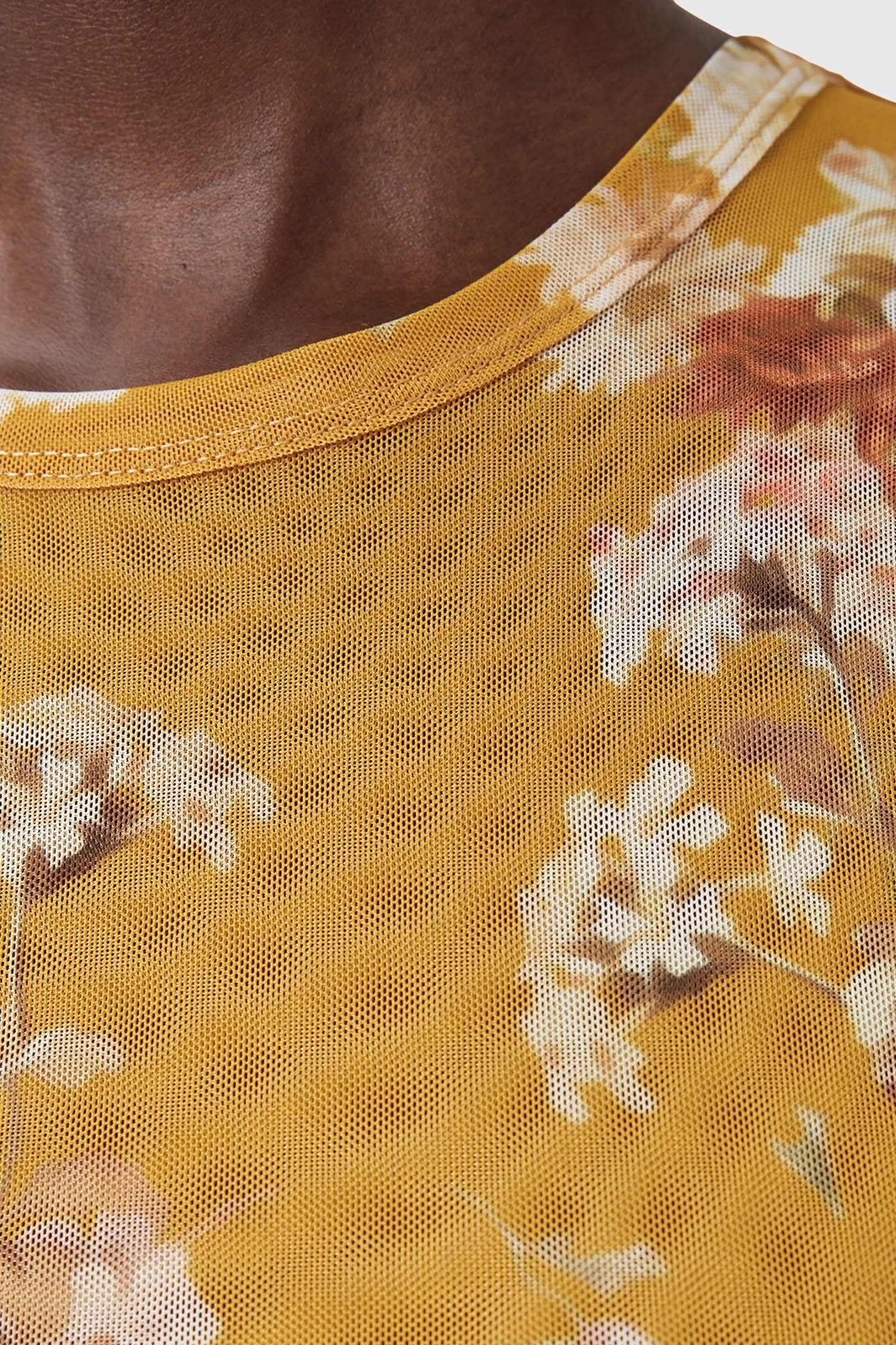 ELLIE MESH TEE ARMADA DEEP YELLOW 7