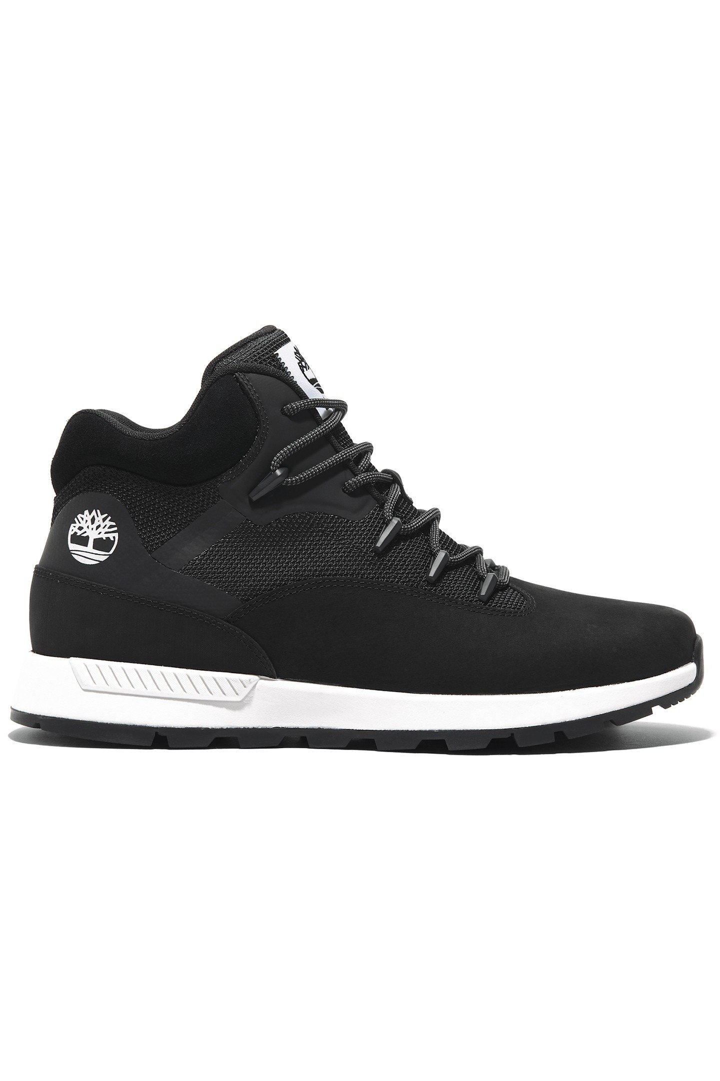 SPRINT TREKKER MID LACE UP SNEAKER BLACK NUBUCK 1