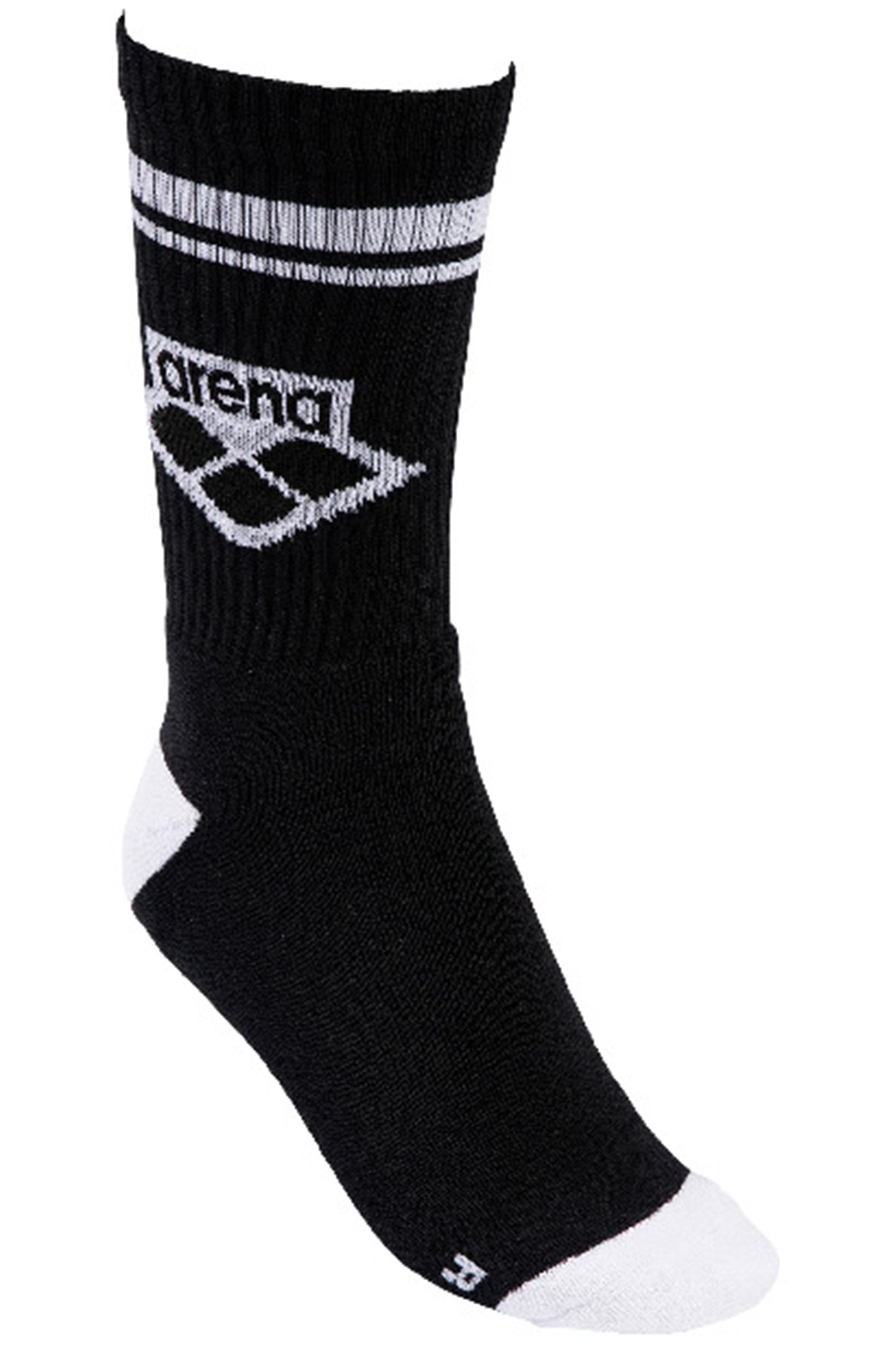 ARENA ICONS SOCKS BLACK-WHITE 2