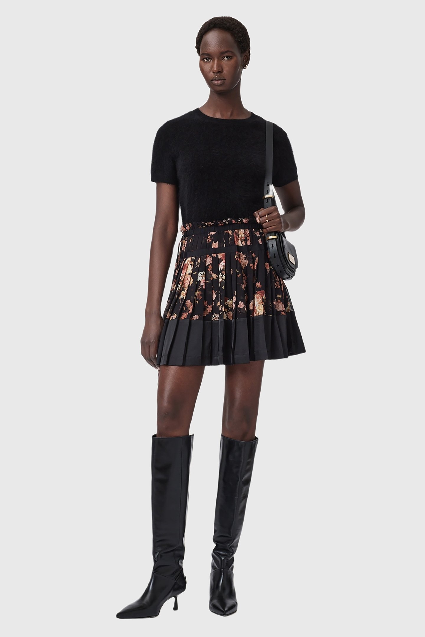 SAFFRON SKIRT ARMADA BLACK 3