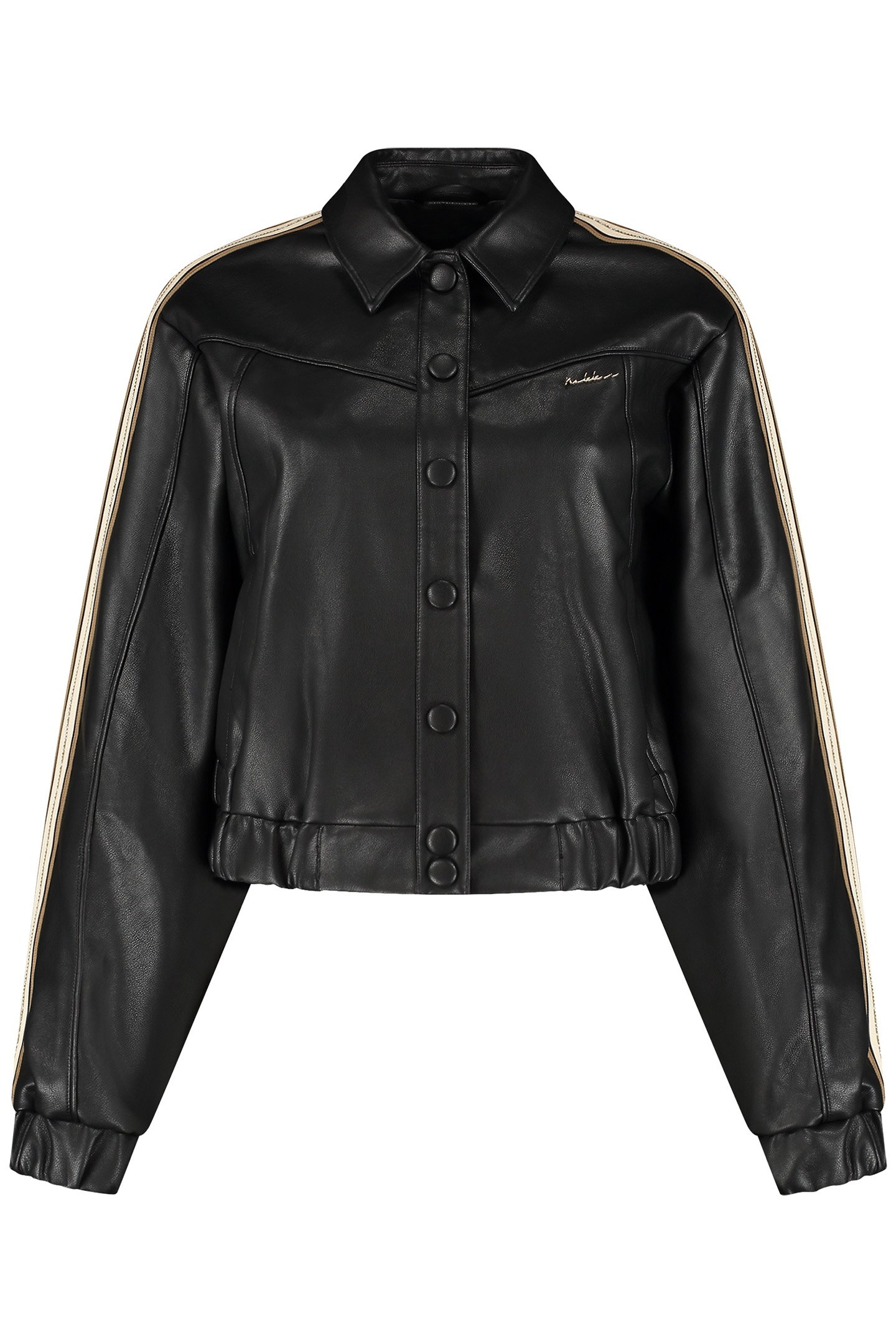 HYDRA PU JACKET BLACK/CARAMEL 1