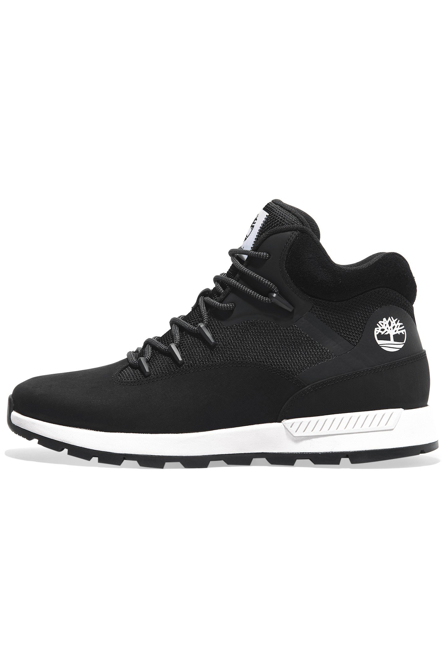 SPRINT TREKKER MID LACE UP SNEAKER BLACK NUBUCK 8