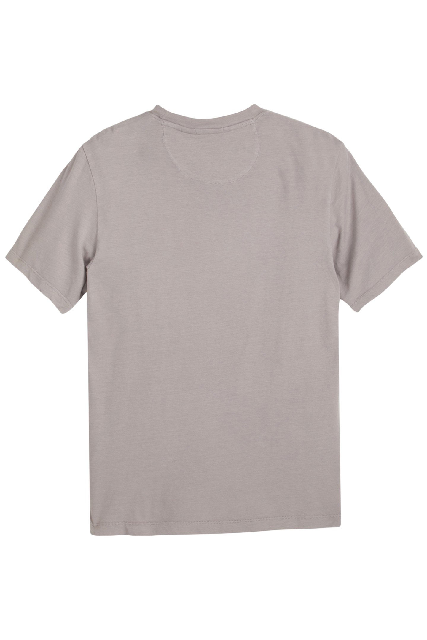 GARMENT DYED SS POCKET TEE GREY/PURPLE 2