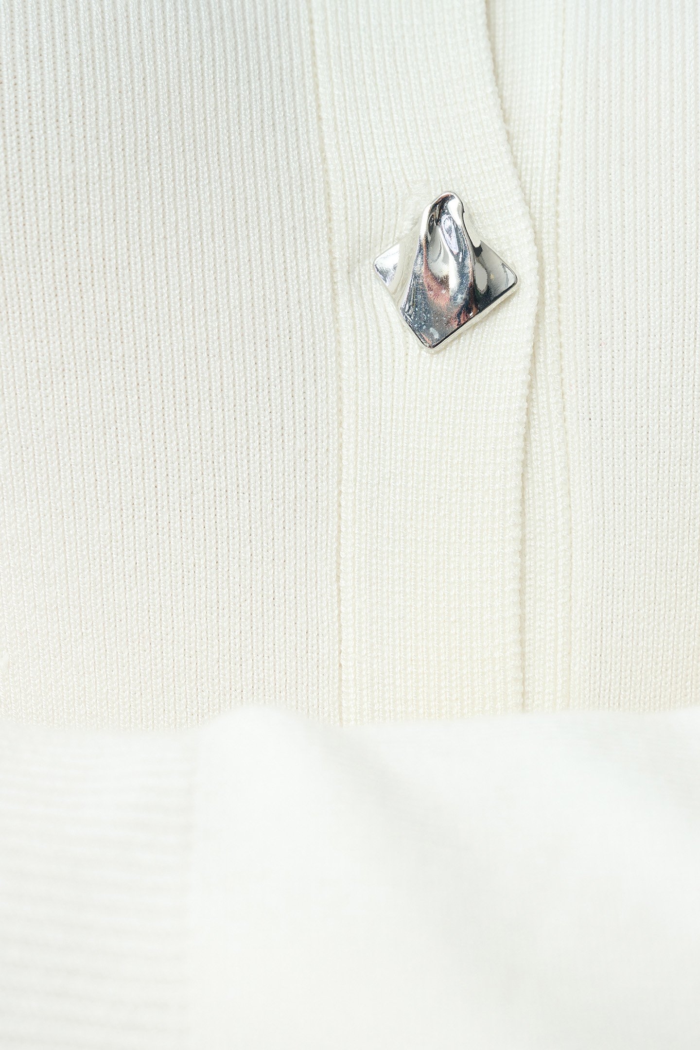 SBFRILL SLEEVE CARDIGAN OFFWHITE 7