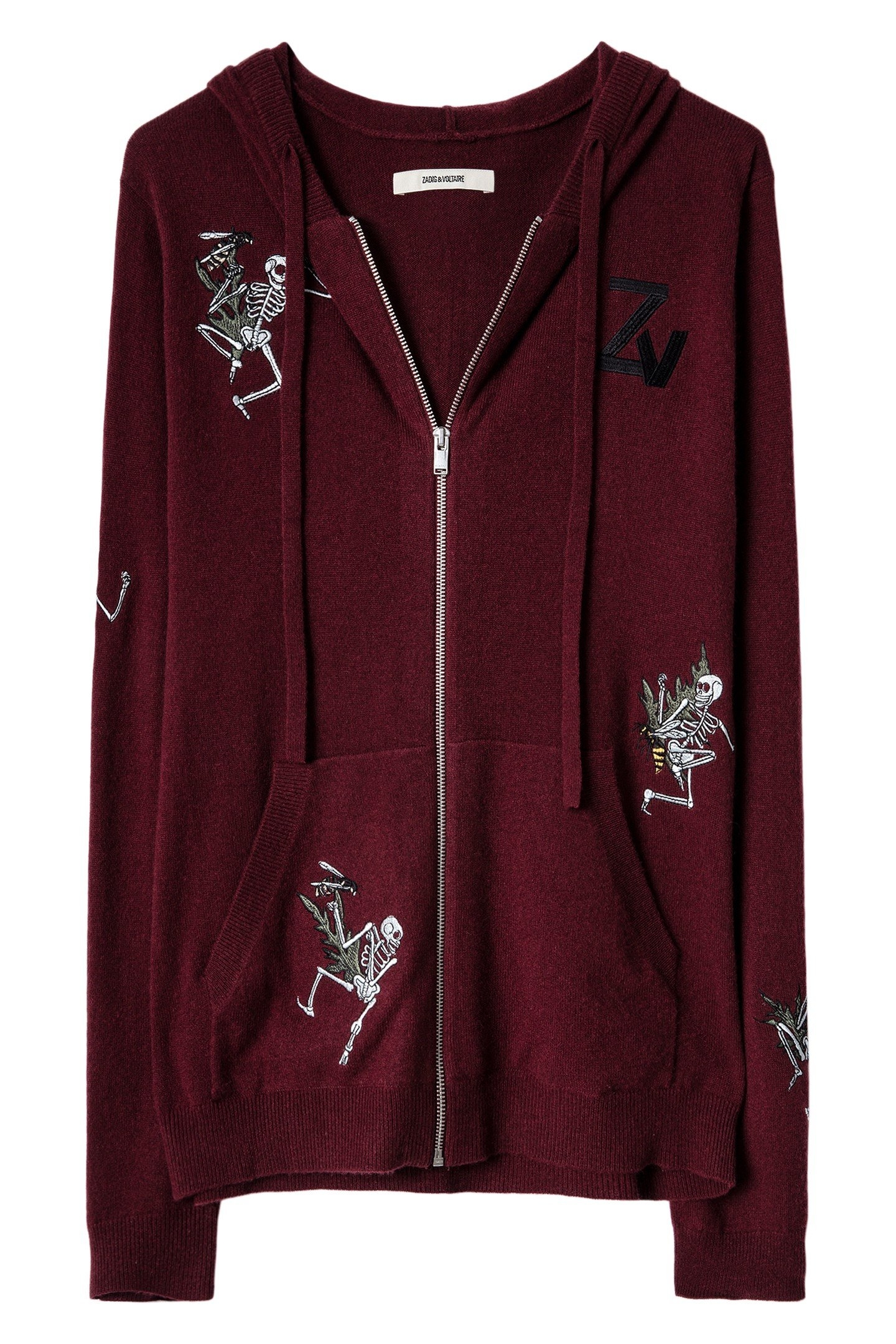 CLASH LC MULTICUSTO SKULLETON BORDEAUX 5