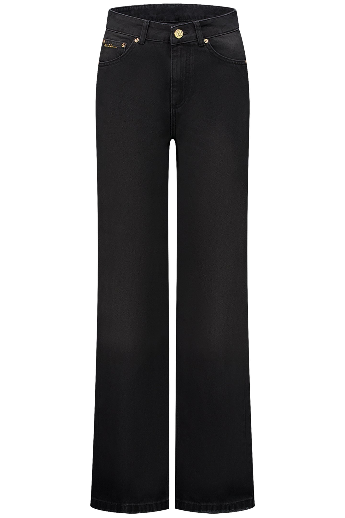 ERODE WIDE LEG JEANS BLACK 2