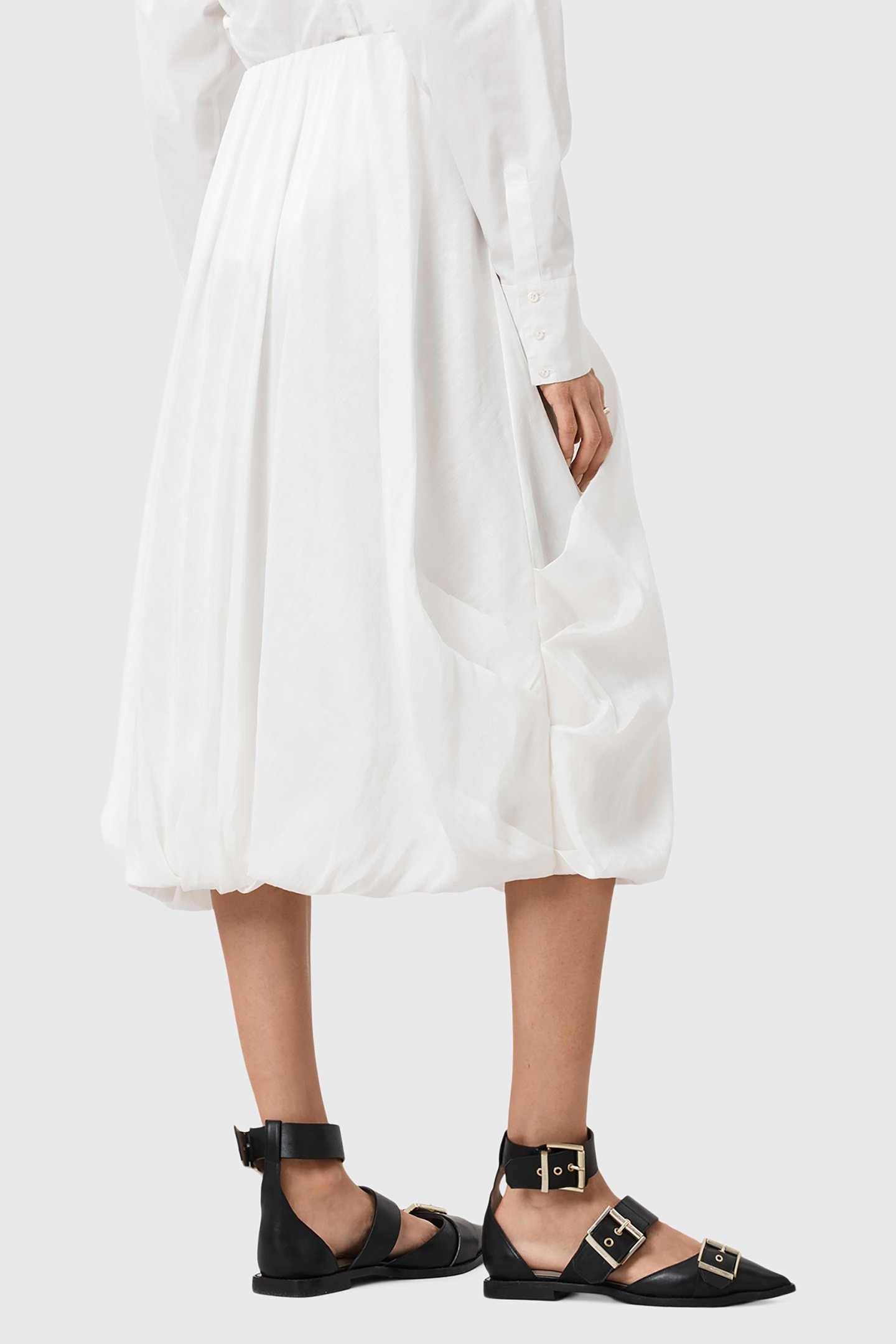 NIA SKIRT ANTIQUE WHITE 5