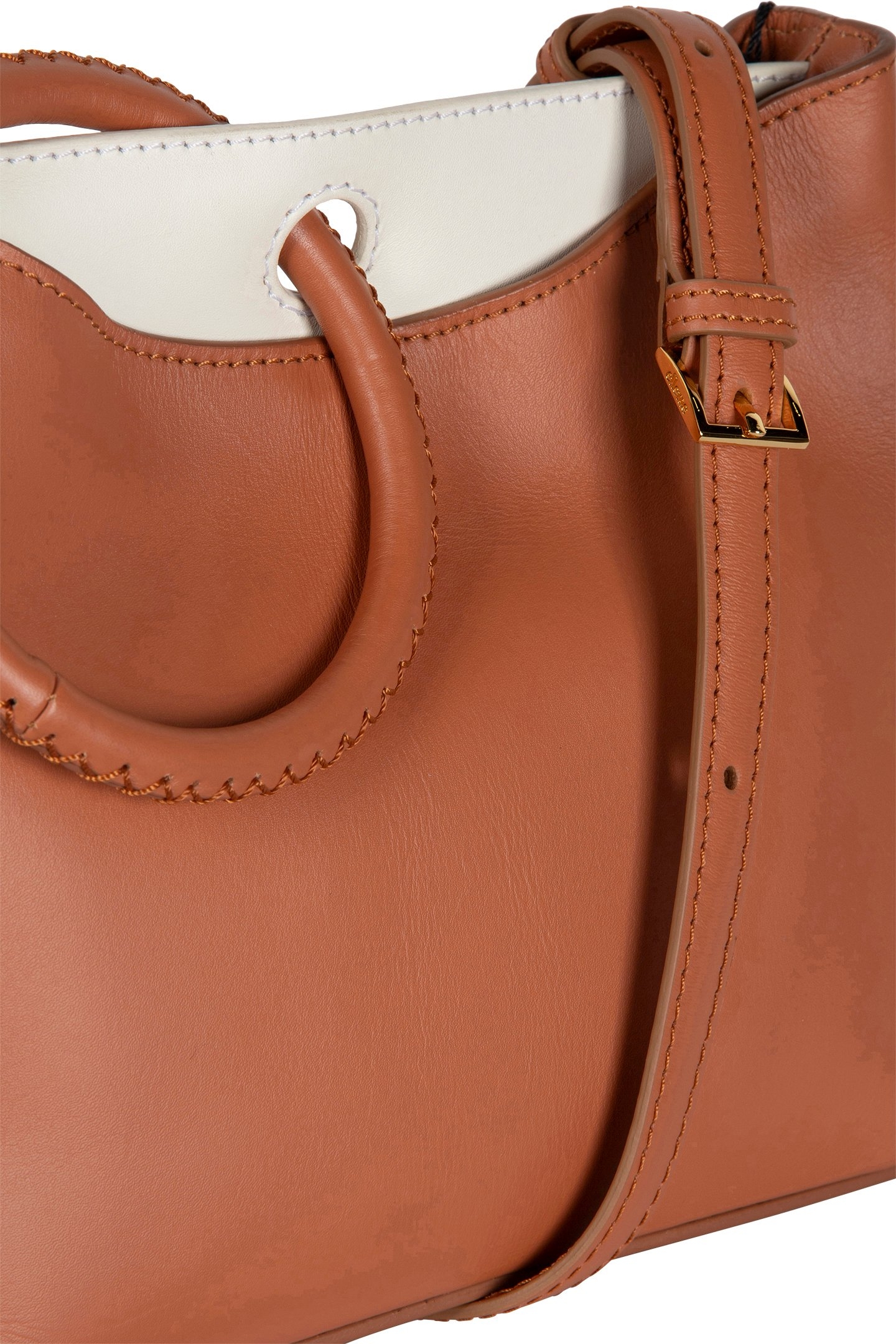 SIMONE LEATHER ORANGE/WHITE 4