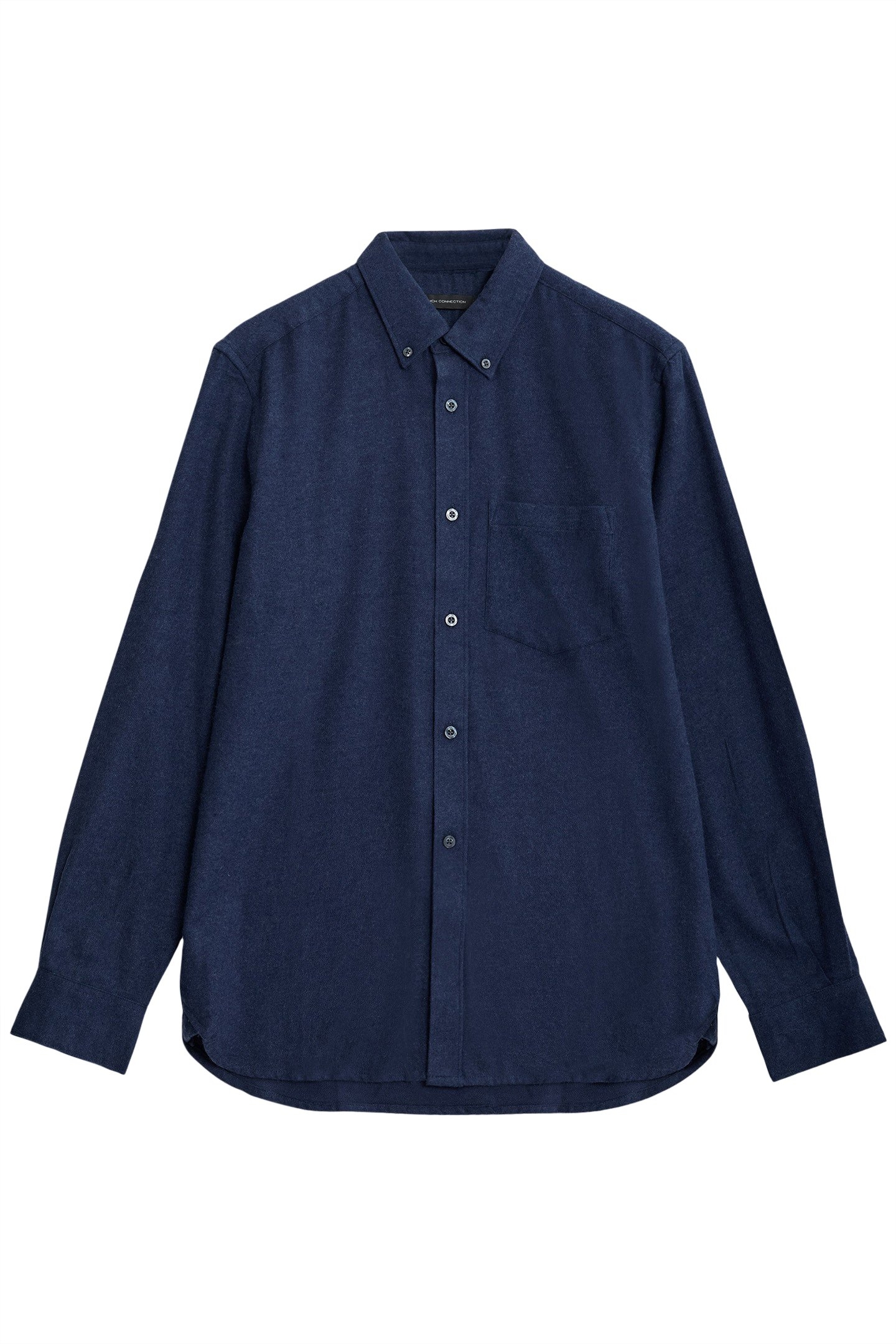 FLANNEL LS MID BLUE MEL 1