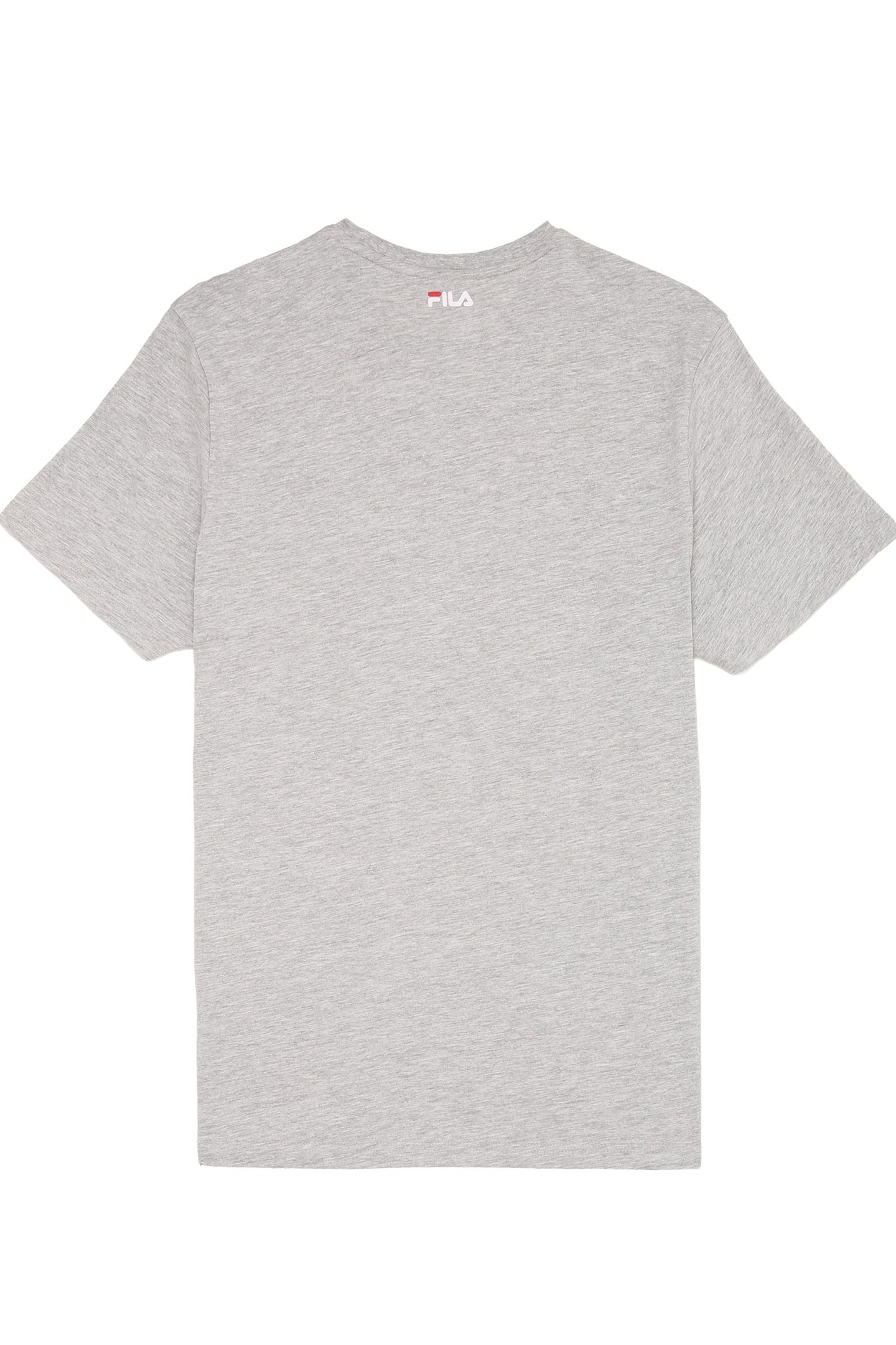 SIDNEY TEE WITH BLOCK STRIPES LIGHT GREY MELANGE 2