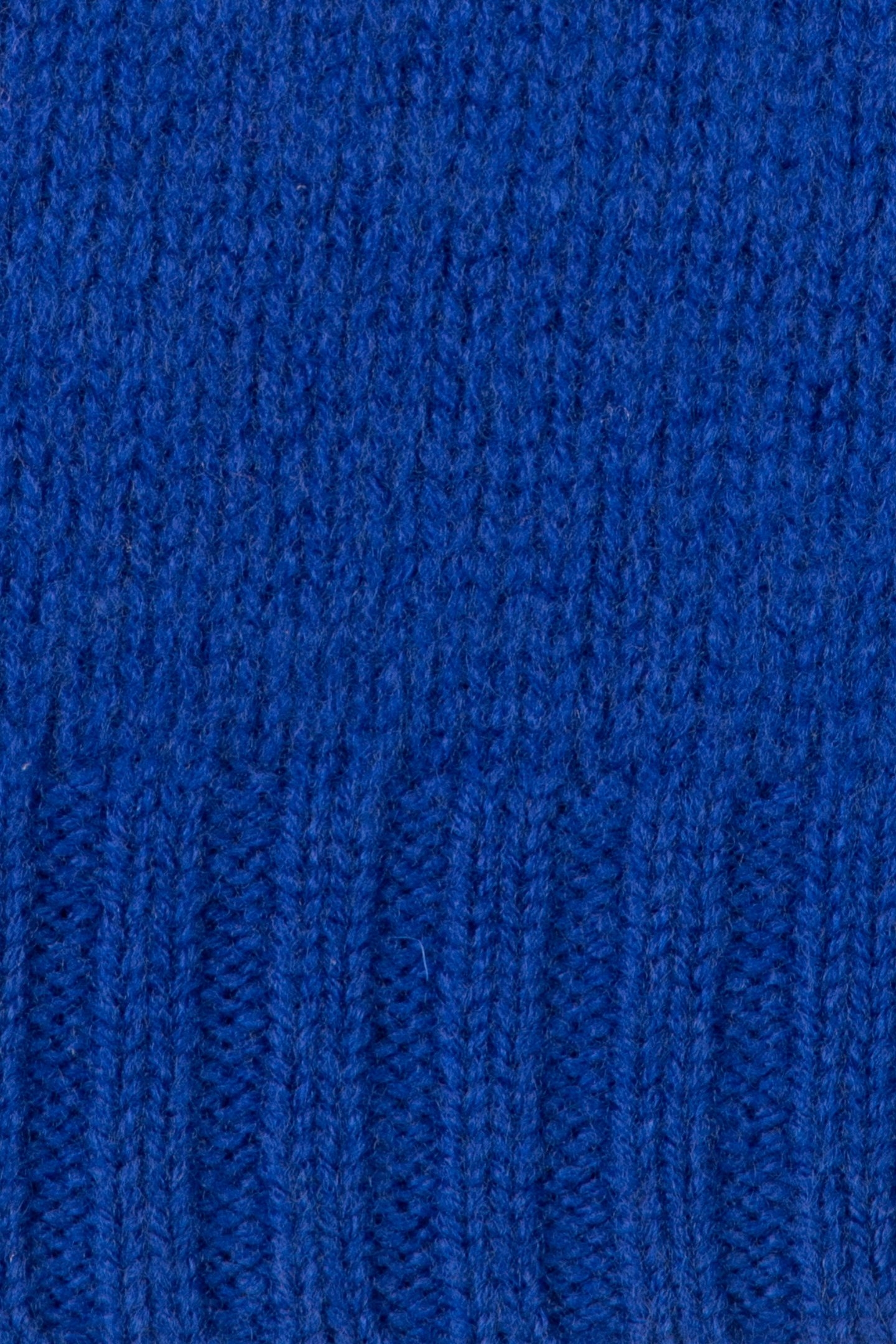 UNISEX WOOLALF NECK SAPPHIRE BLUE 3
