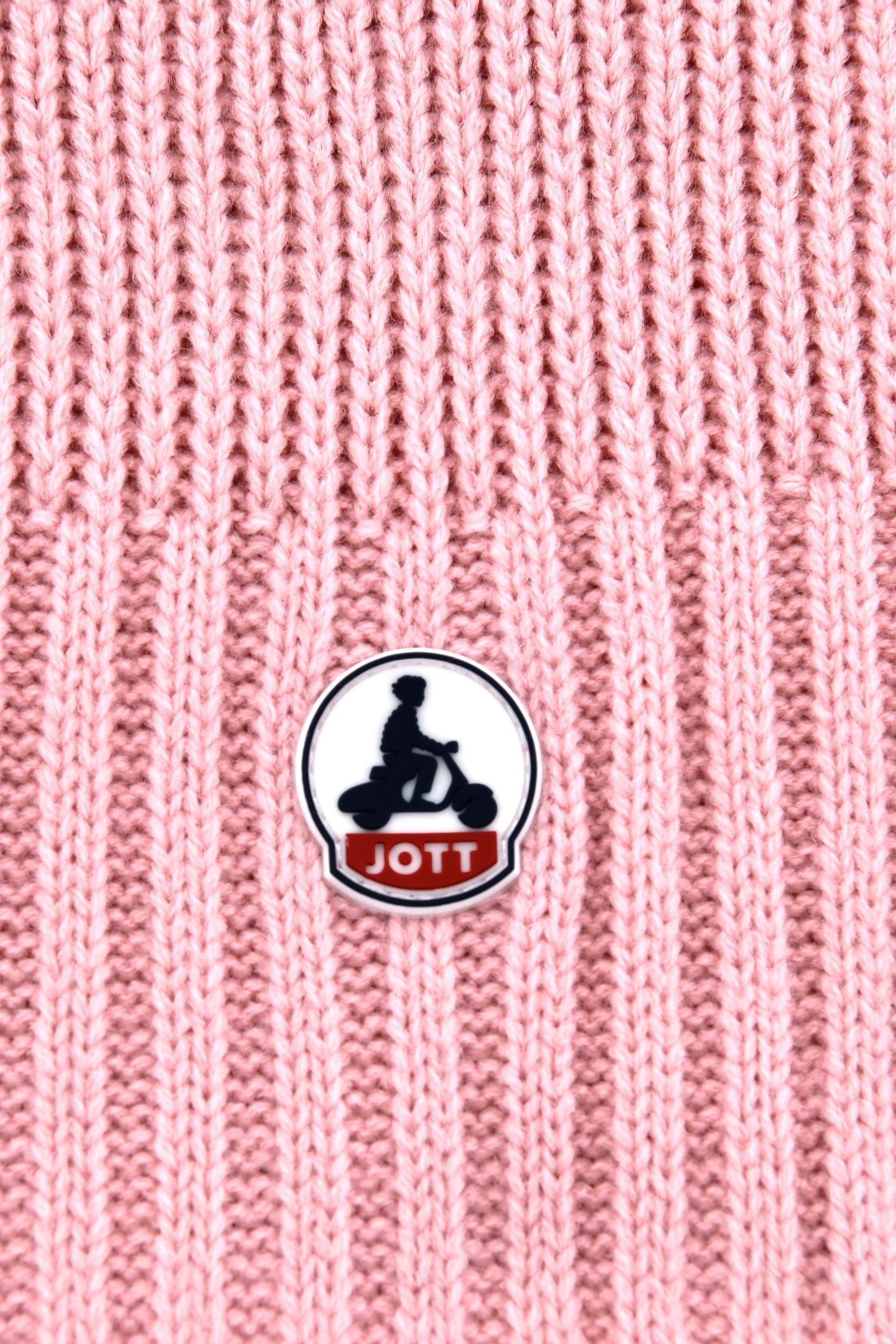 JEFF SCARF PEACH PINK 2