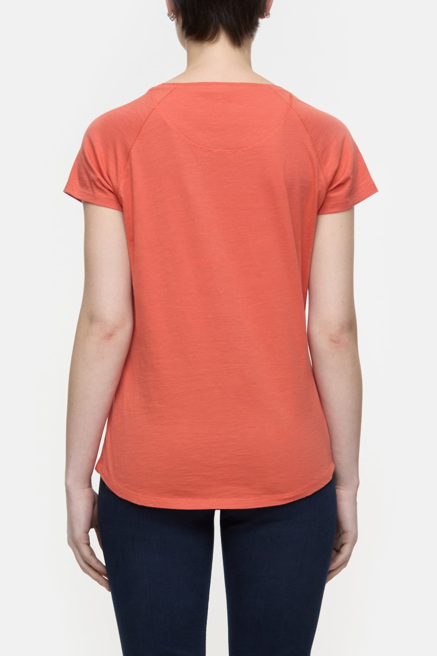 T SHIRT RAGLAN APEROL RED 2