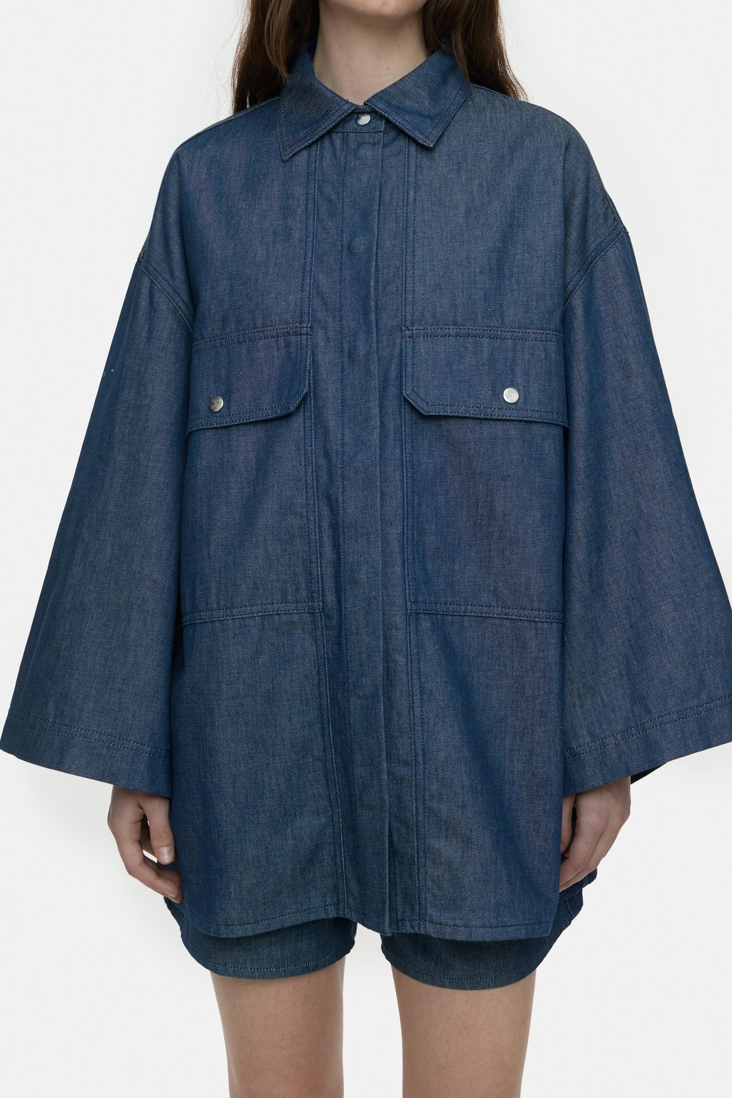 BOYFRIEND SHIRT DARK BLUE 3