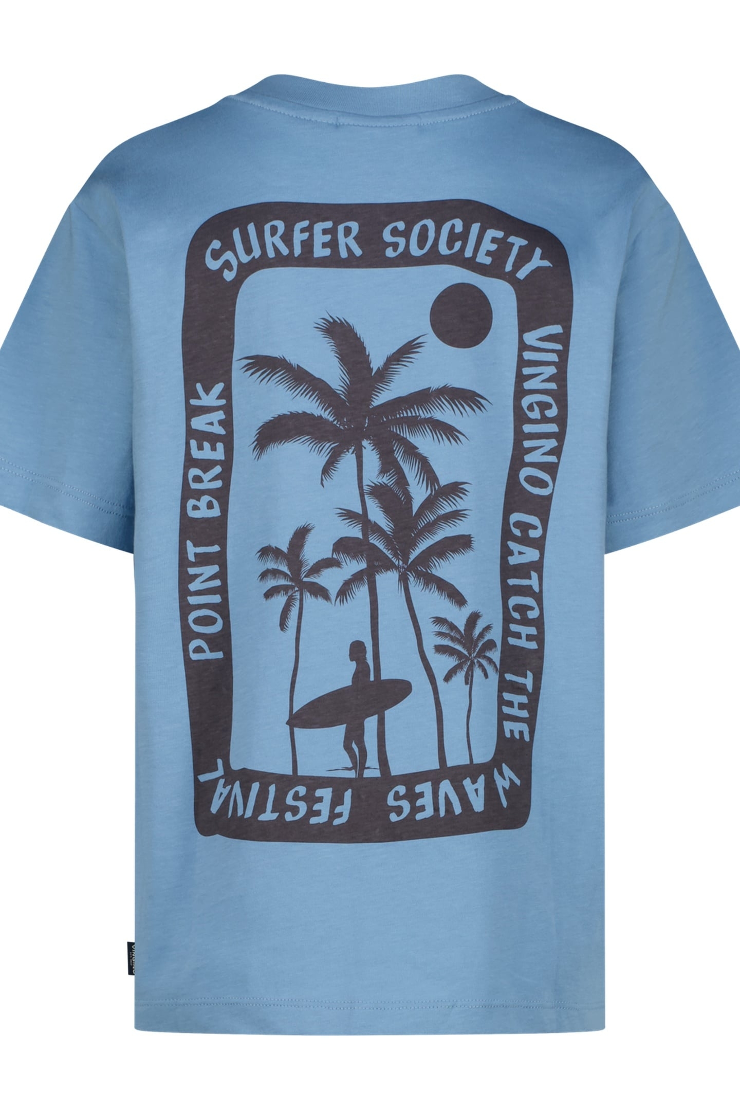 BOYS HOLF T-SHIRT DUSK BLUE 2