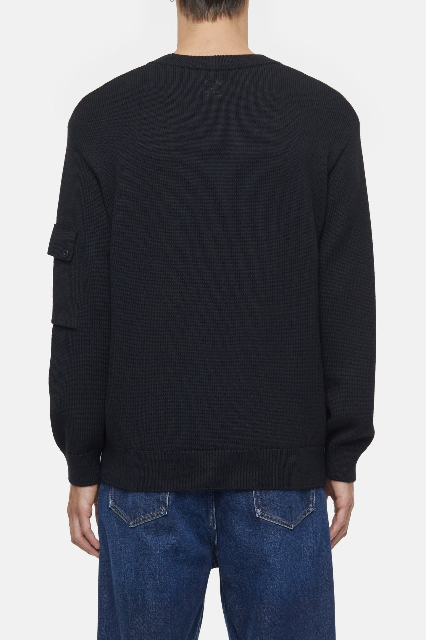 CREWNECK JUMPER KNITS BLACK 4
