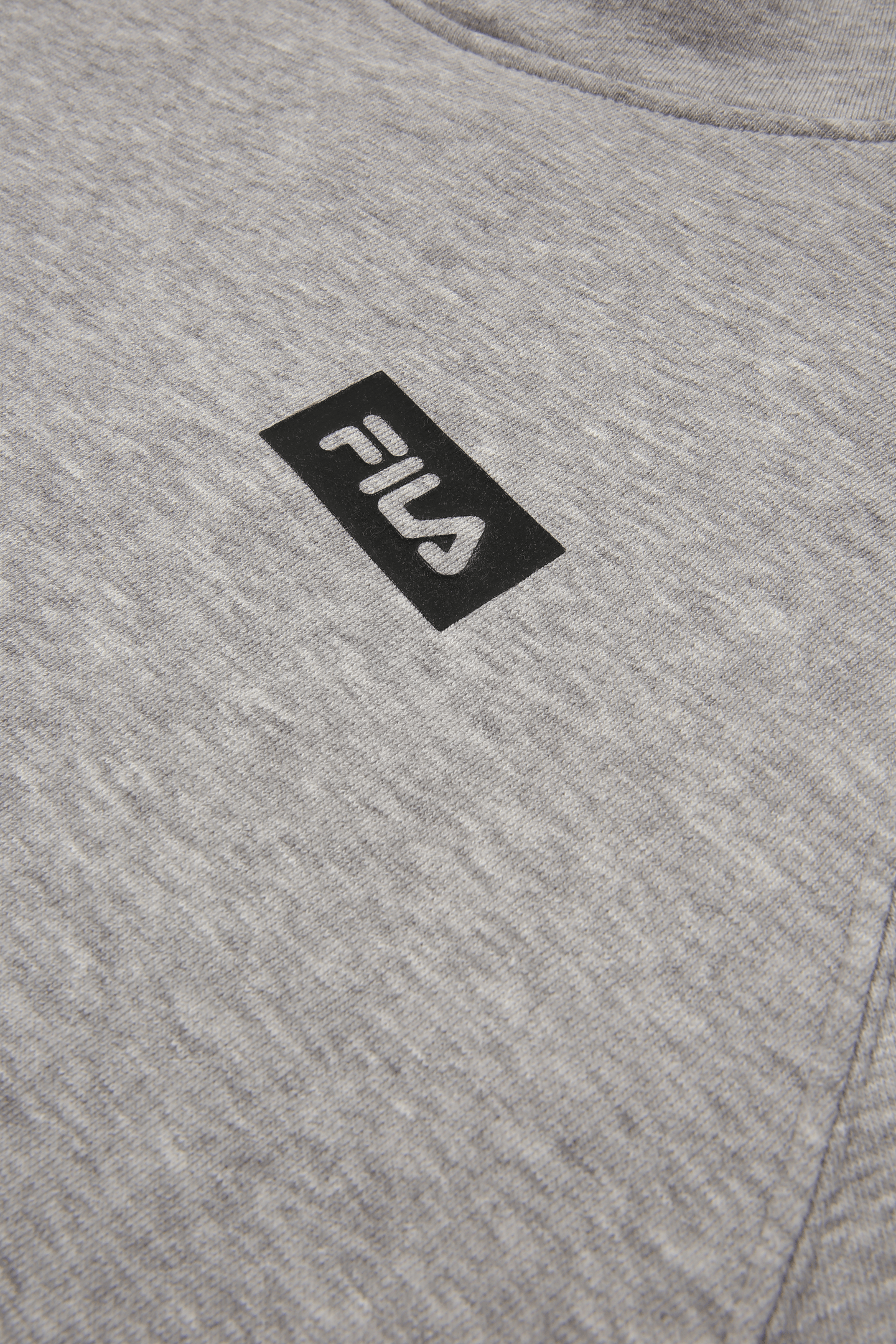 ZEDDAM LOGO HOODIE MEDIUM GREY MELANGE 3