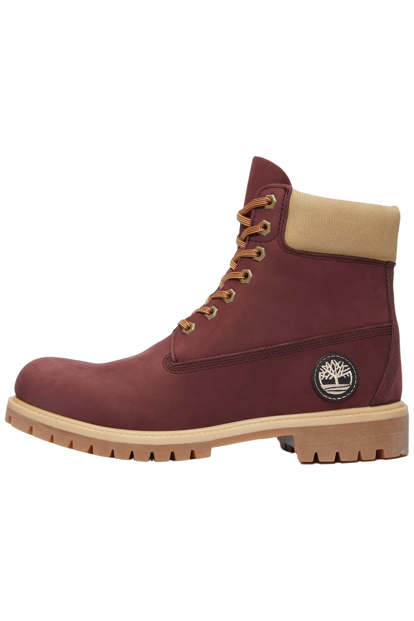 TIMBERLAND PREMIUM 6 INCH LACE UP WATERPROOF BOOT BURGUNDY N 5