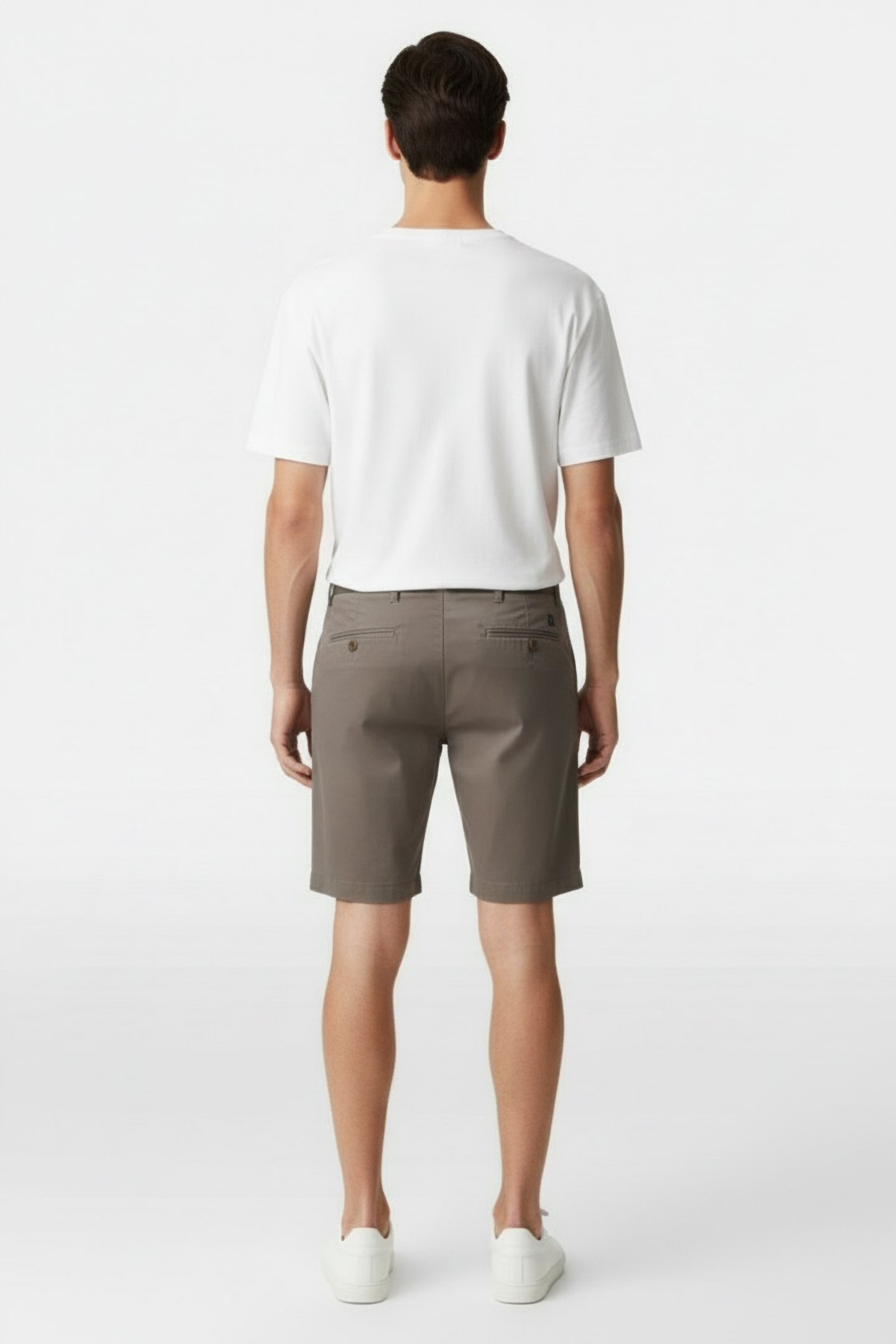 HAMPTON COTTON CHINO SHORTS TAUPE - OUTLET PRICE 2