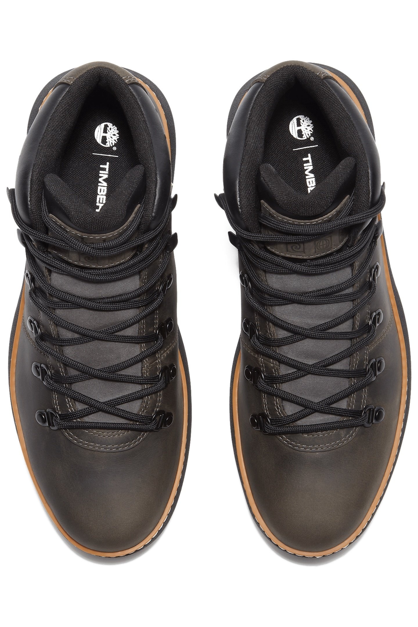 HUDSON ROAD MID LACE UP WATERPROOF CHUKKA BOOT DARK GREY FUL 8